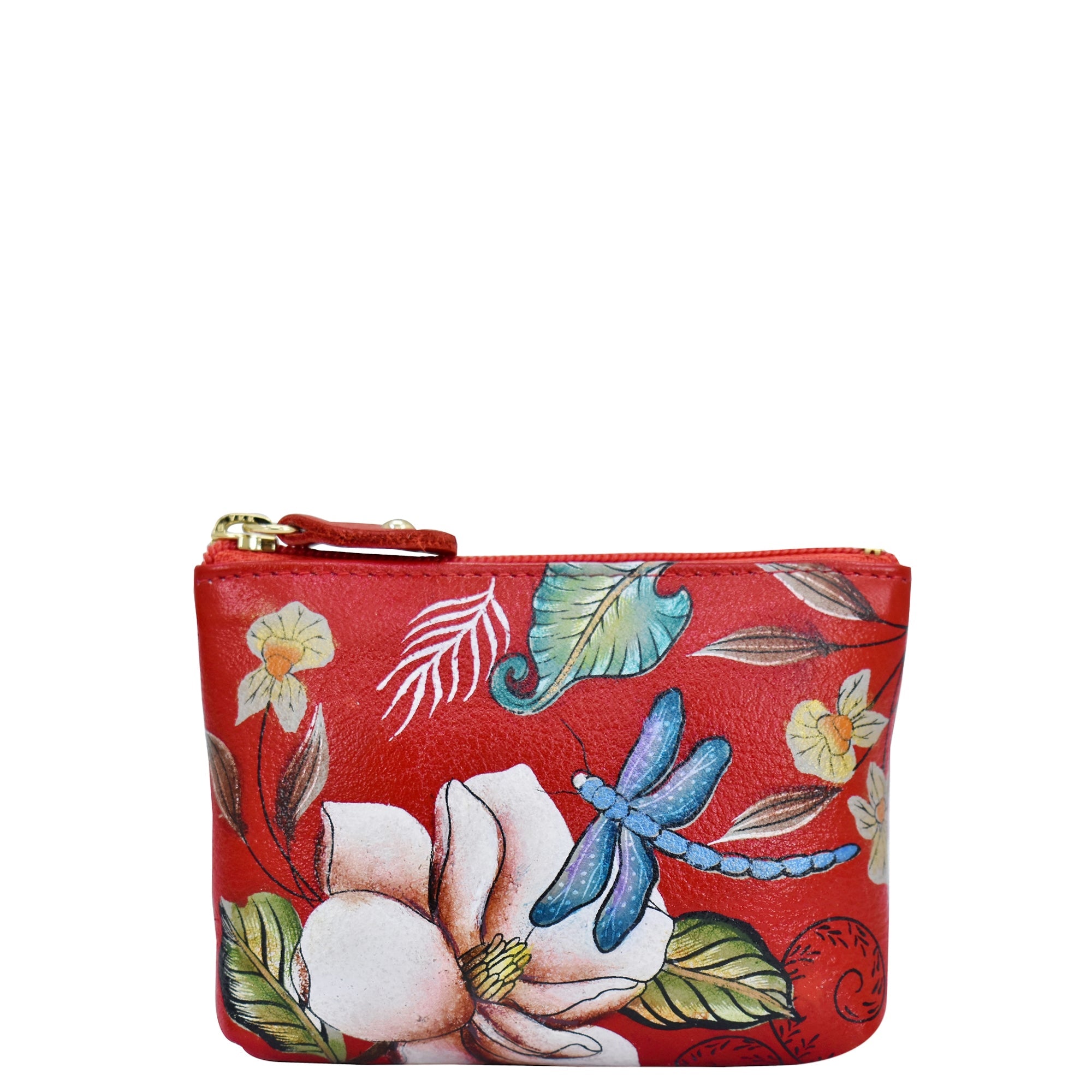 Crimson Garden Coin Pouch - 1031