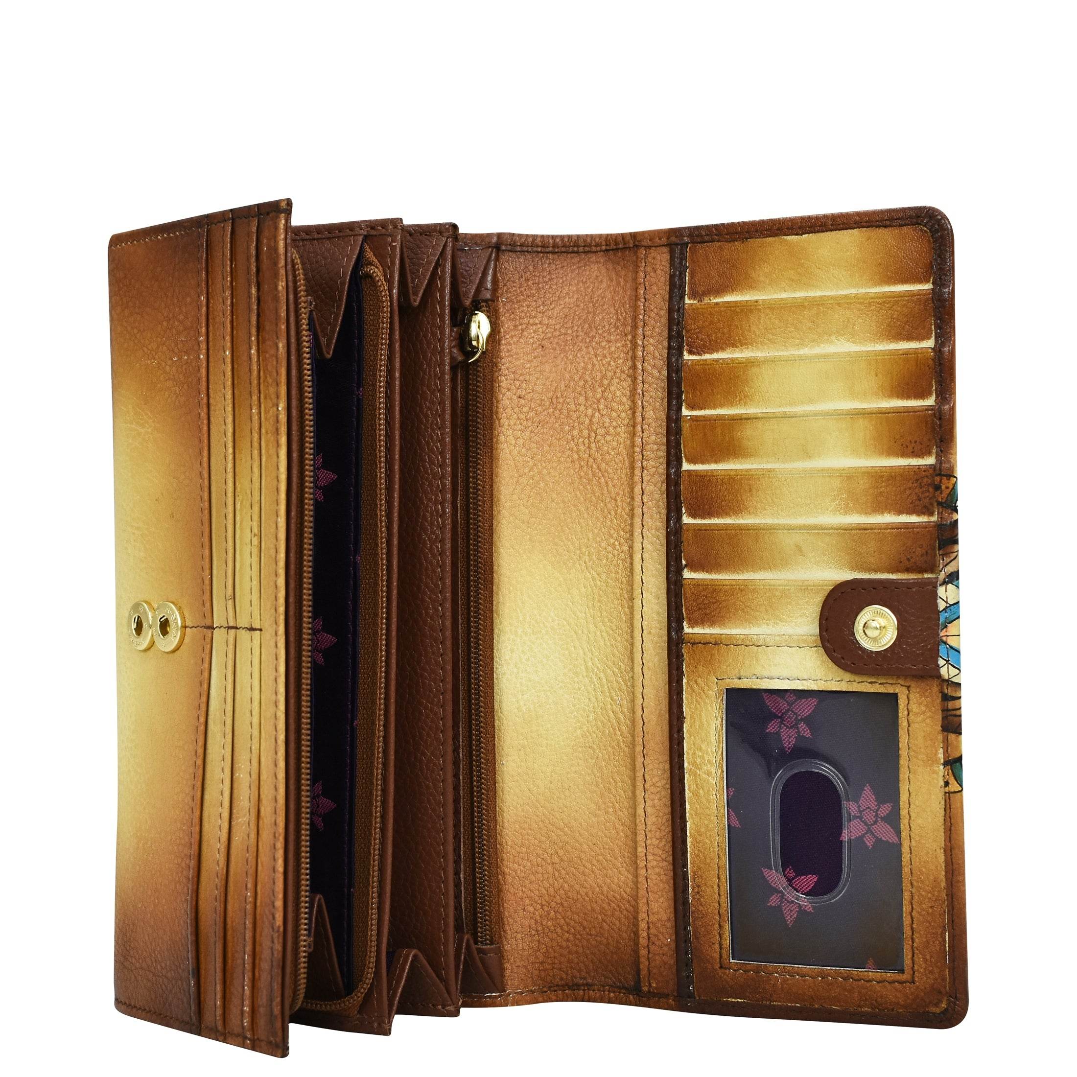 Accordion Flap Wallet - 1112 - Anuschka (IN)