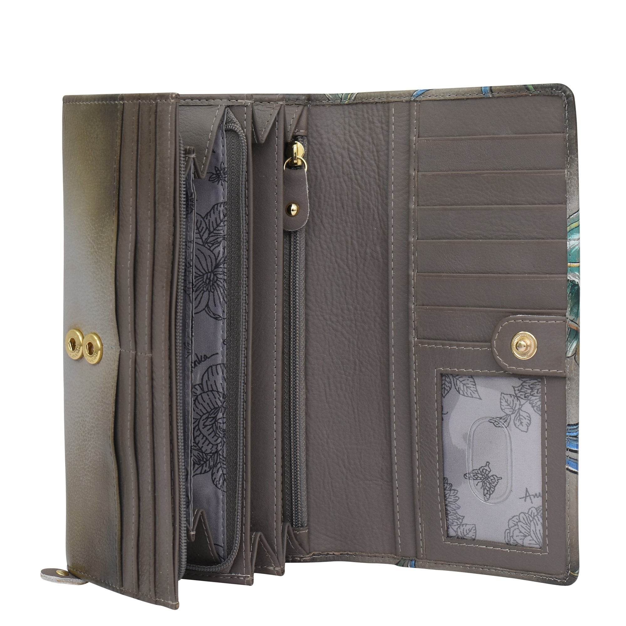 Accordion Flap Wallet - 1112 - Anuschka (IN)