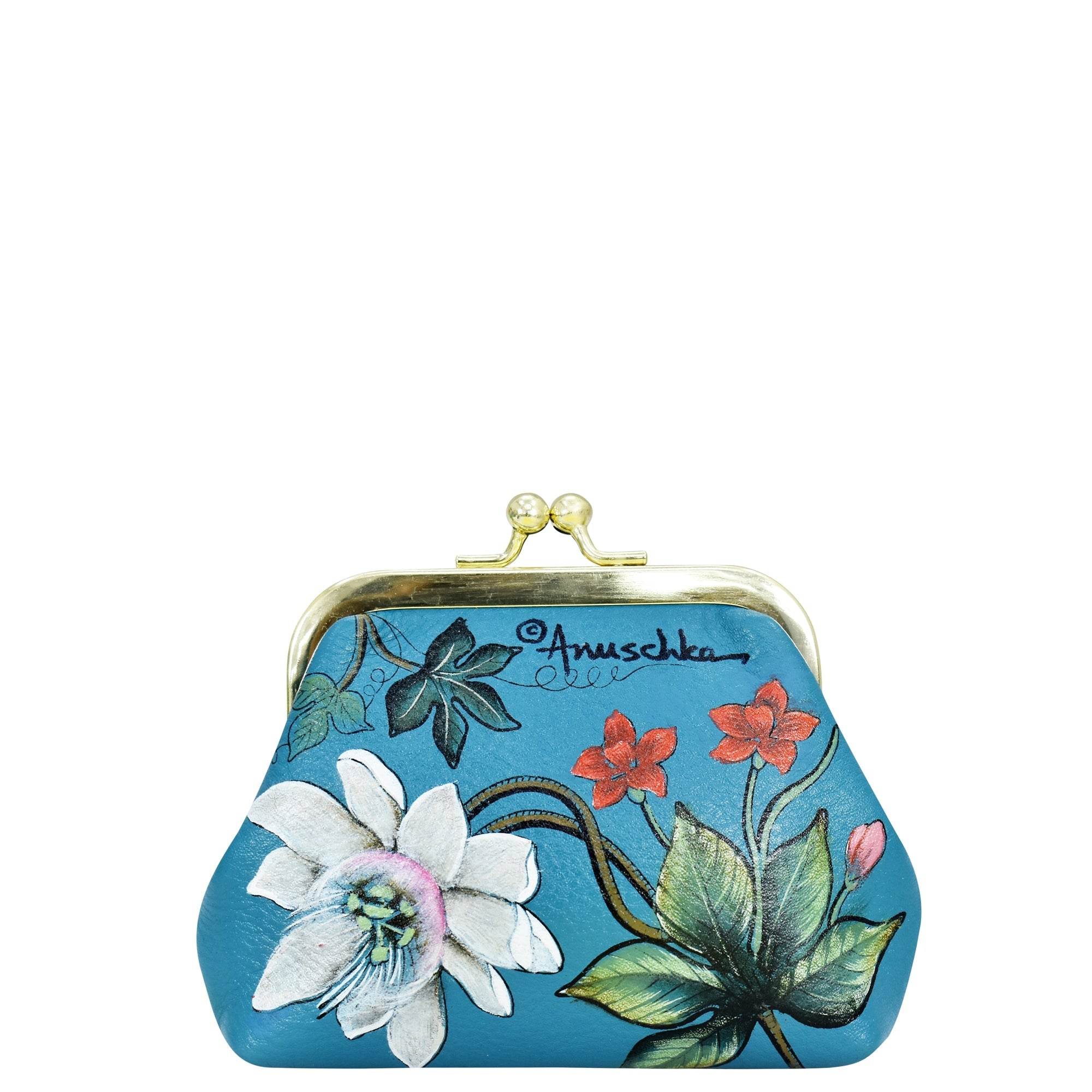 Clasp Pouch With Key Fobs - 1177 - Anuschka (IN)