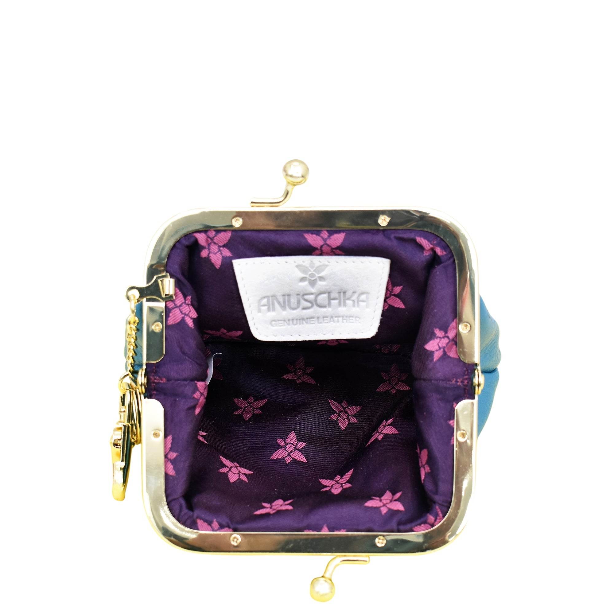 Clasp Pouch With Key Fobs - 1177 - Anuschka (IN)