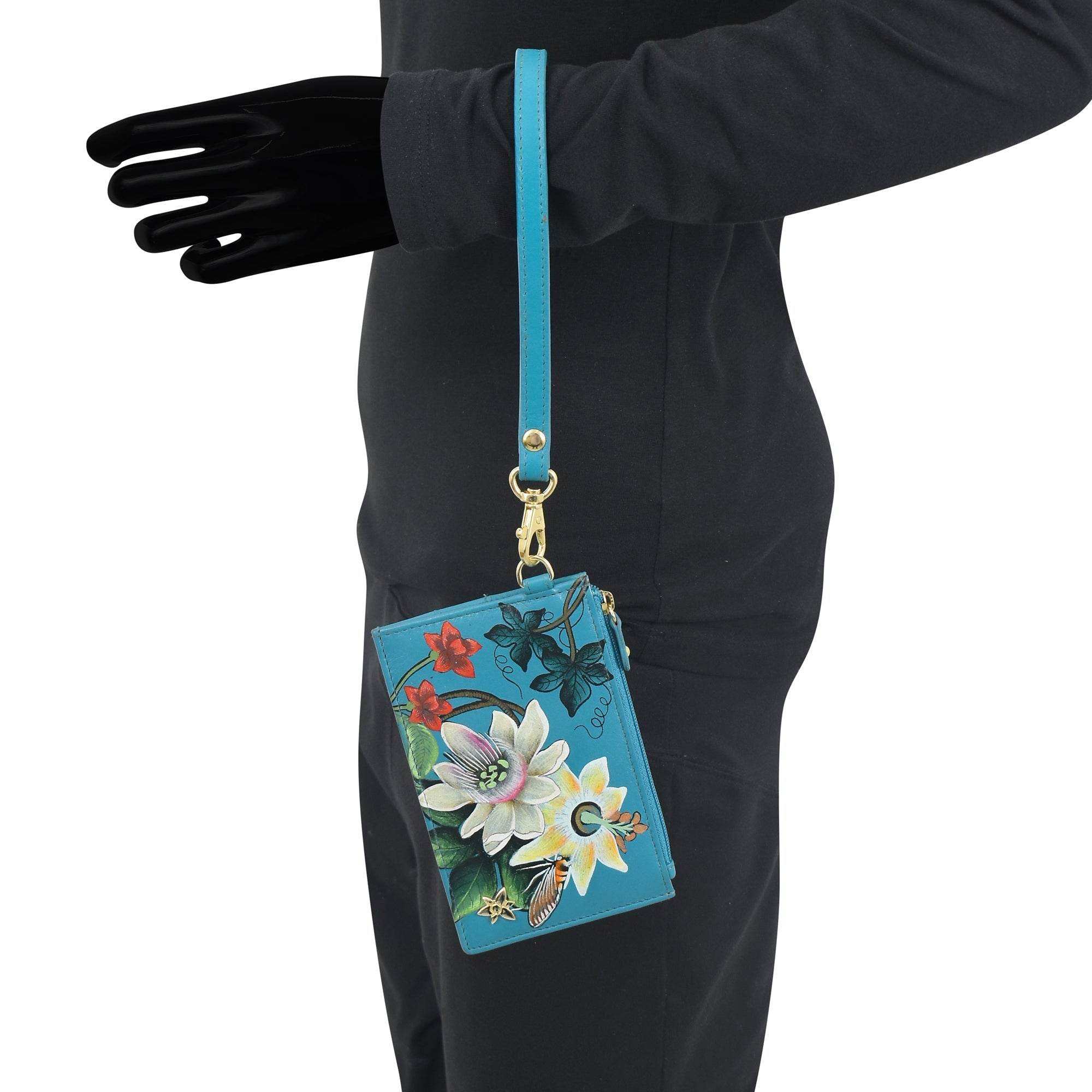 Card Holder with Wristlet - 1180 - Anuschka (IN)