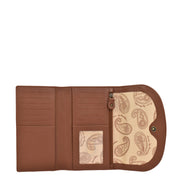 Heritage Leather Tri-Fold Wallet - 1889