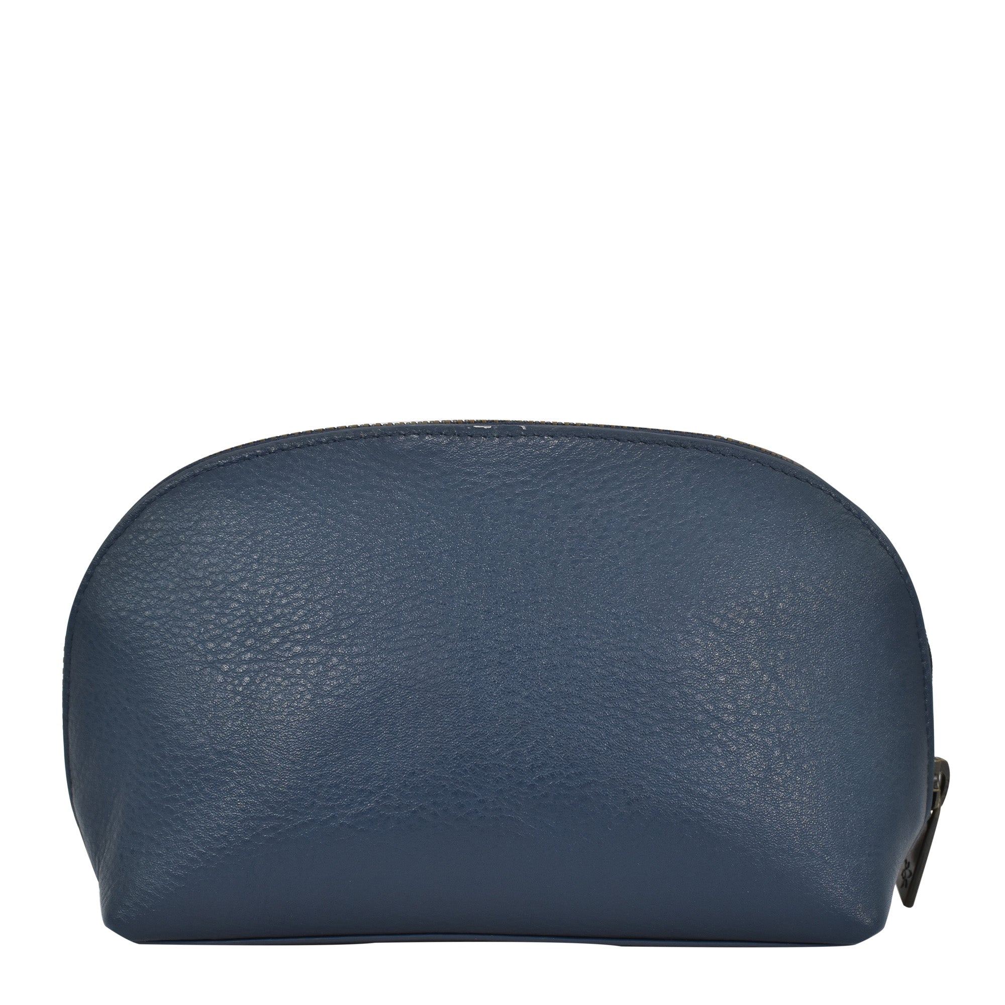 Heritage Leather Zippered Cosmetic Pouch - 1908