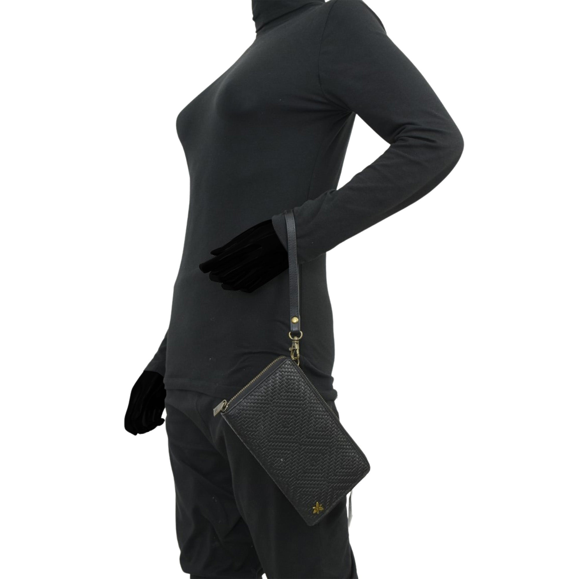 Heritage Leather Crossbody Organizer - 1932