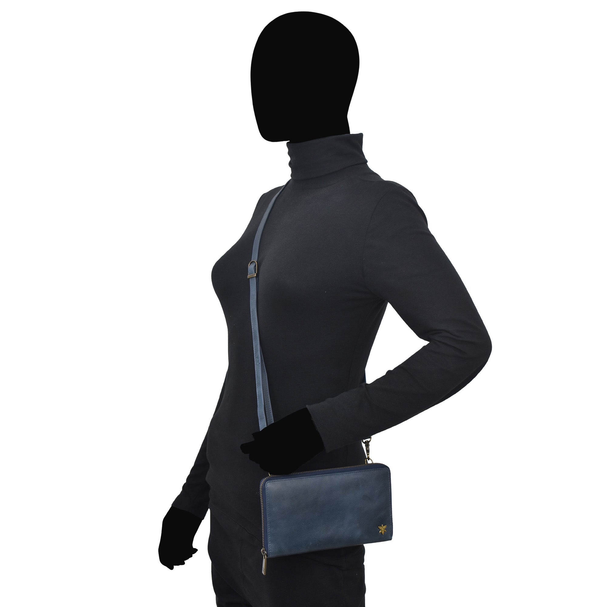 Heritage Leather Crossbody Organizer - 1932