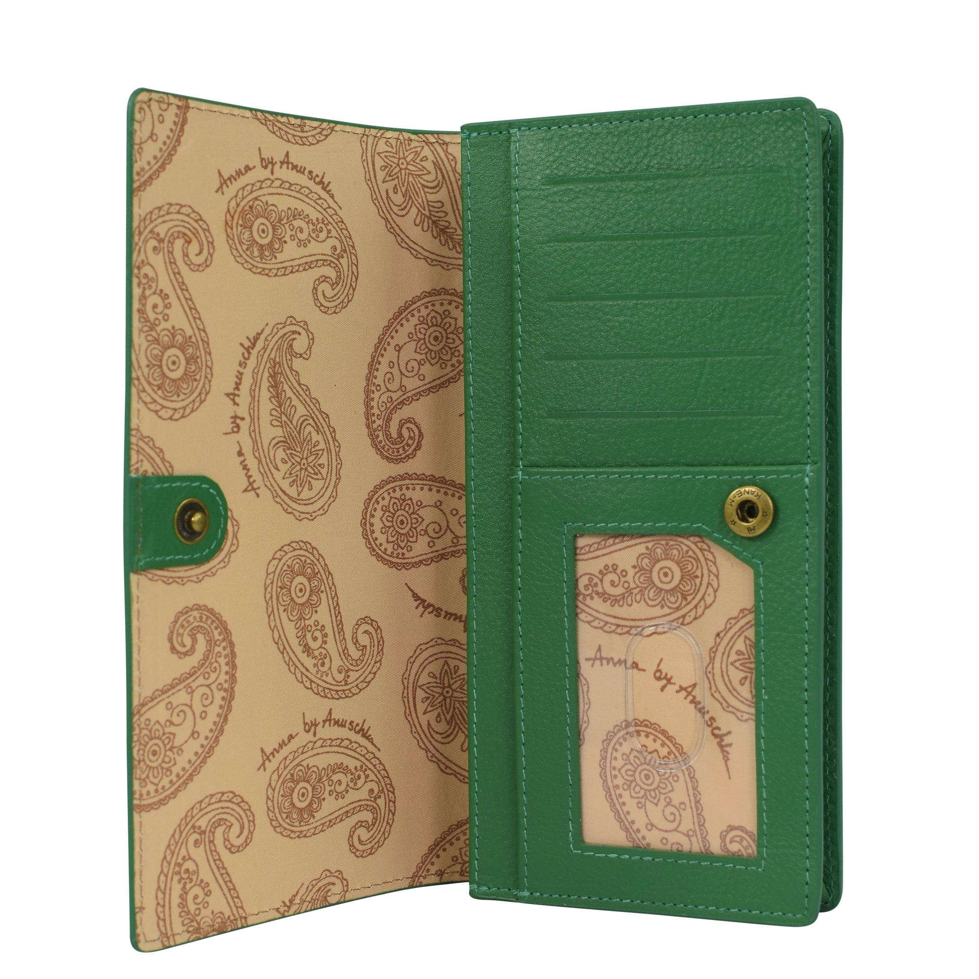Heritage Leather Two-Fold clutch wallet - 1996