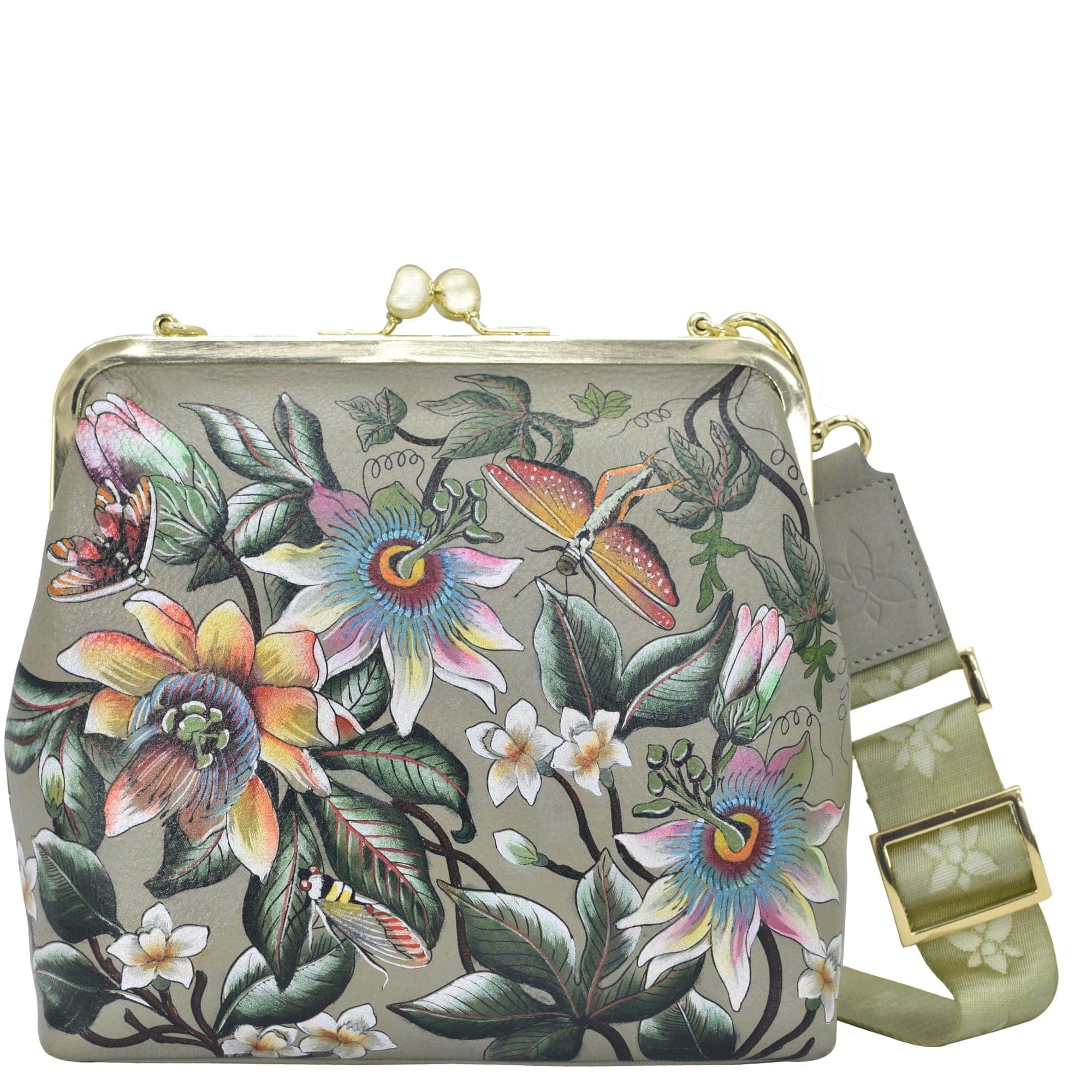 ANUSCHKA Hand Painted cheapest Purse