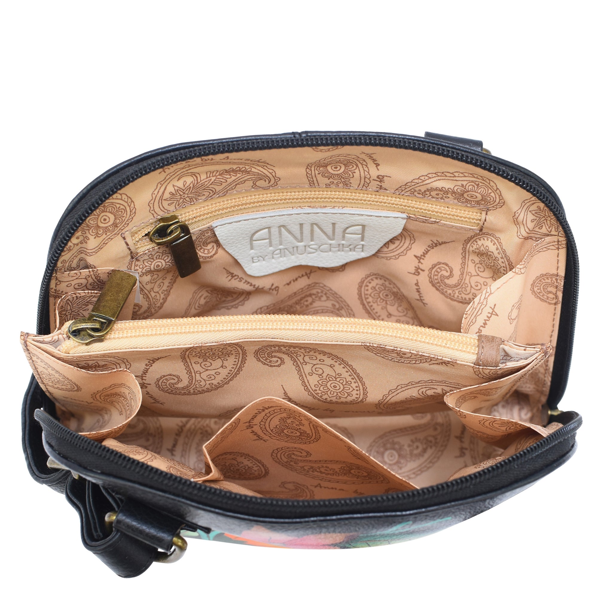 Small Multi Compartment Zip-Around Organizer - 8109