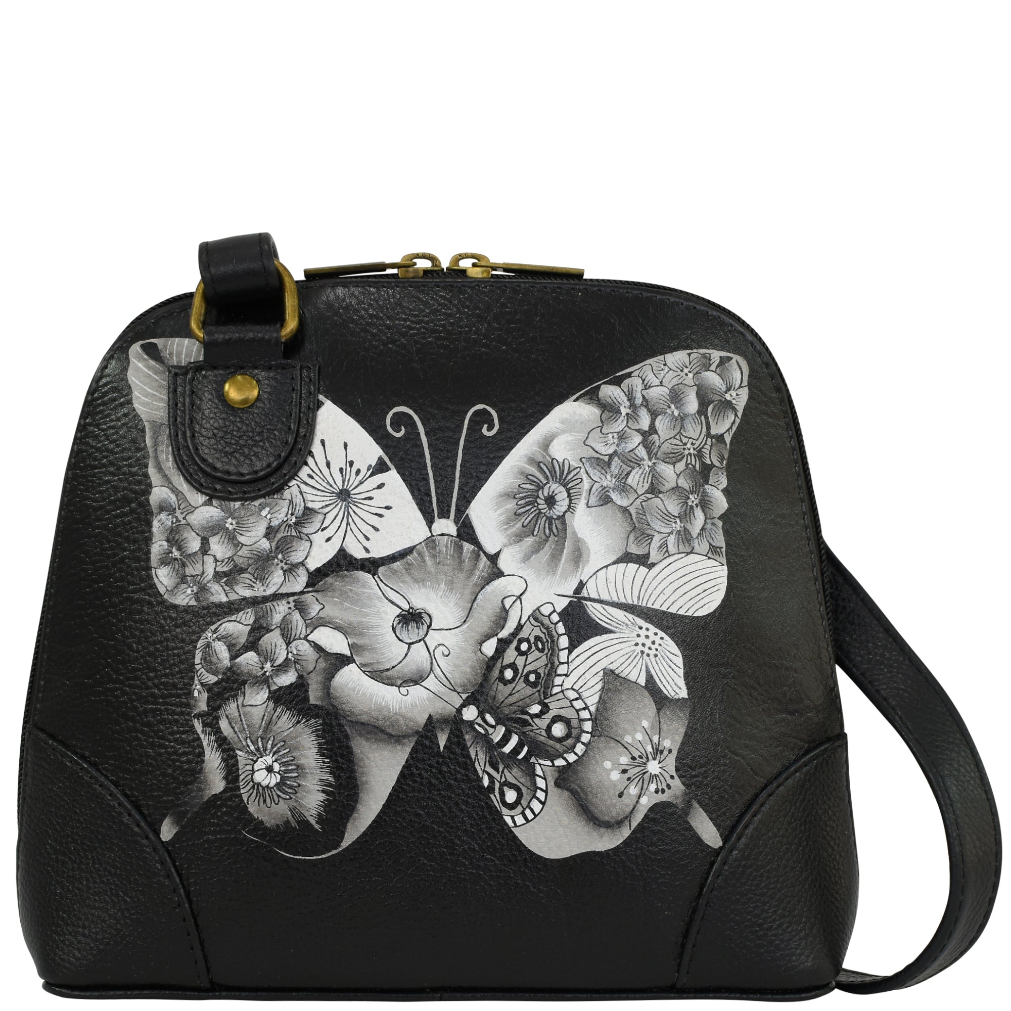 Small Multi Compartment Zip-Around Organizer - 8109
