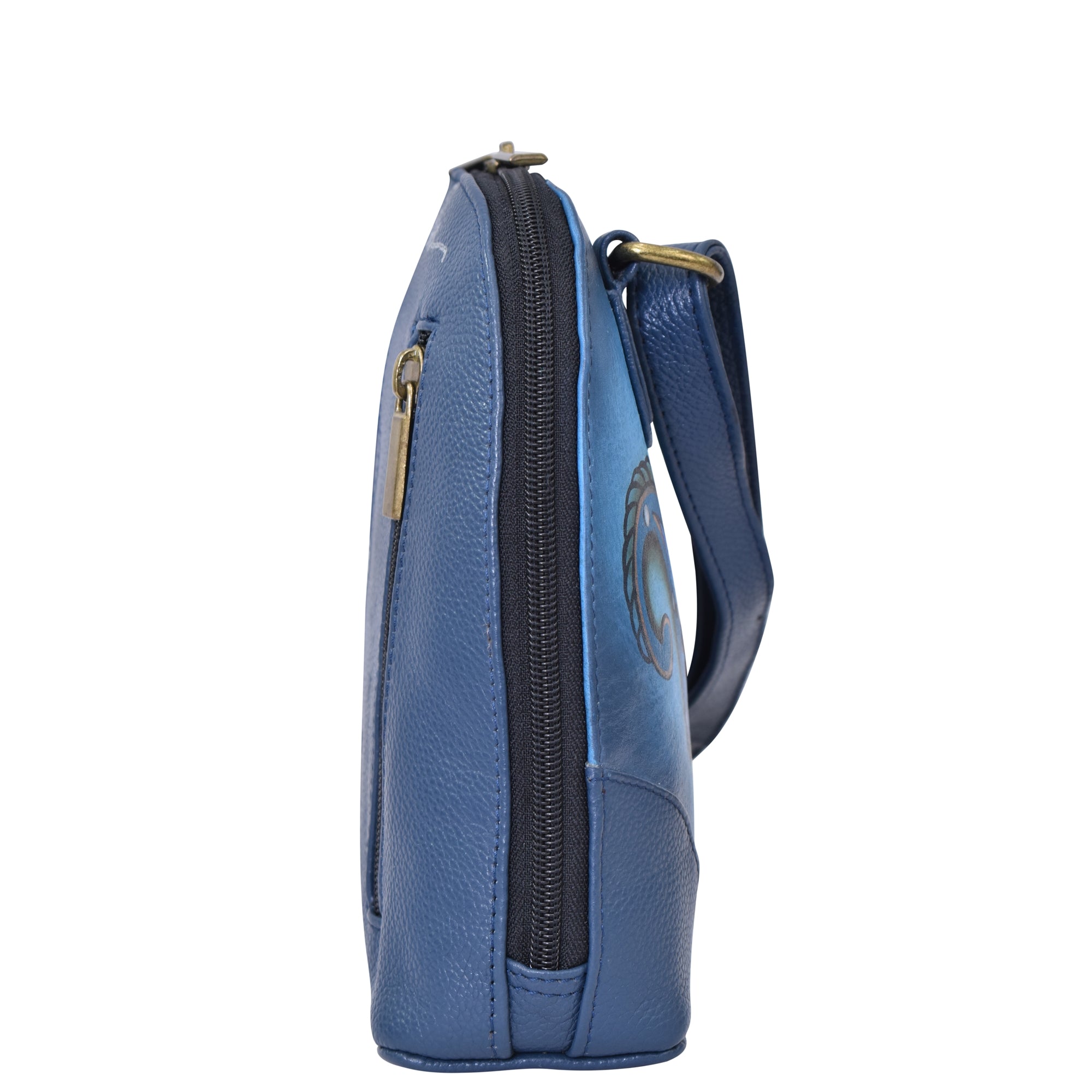 Small Multi Compartment Zip-Around Organizer - 8109