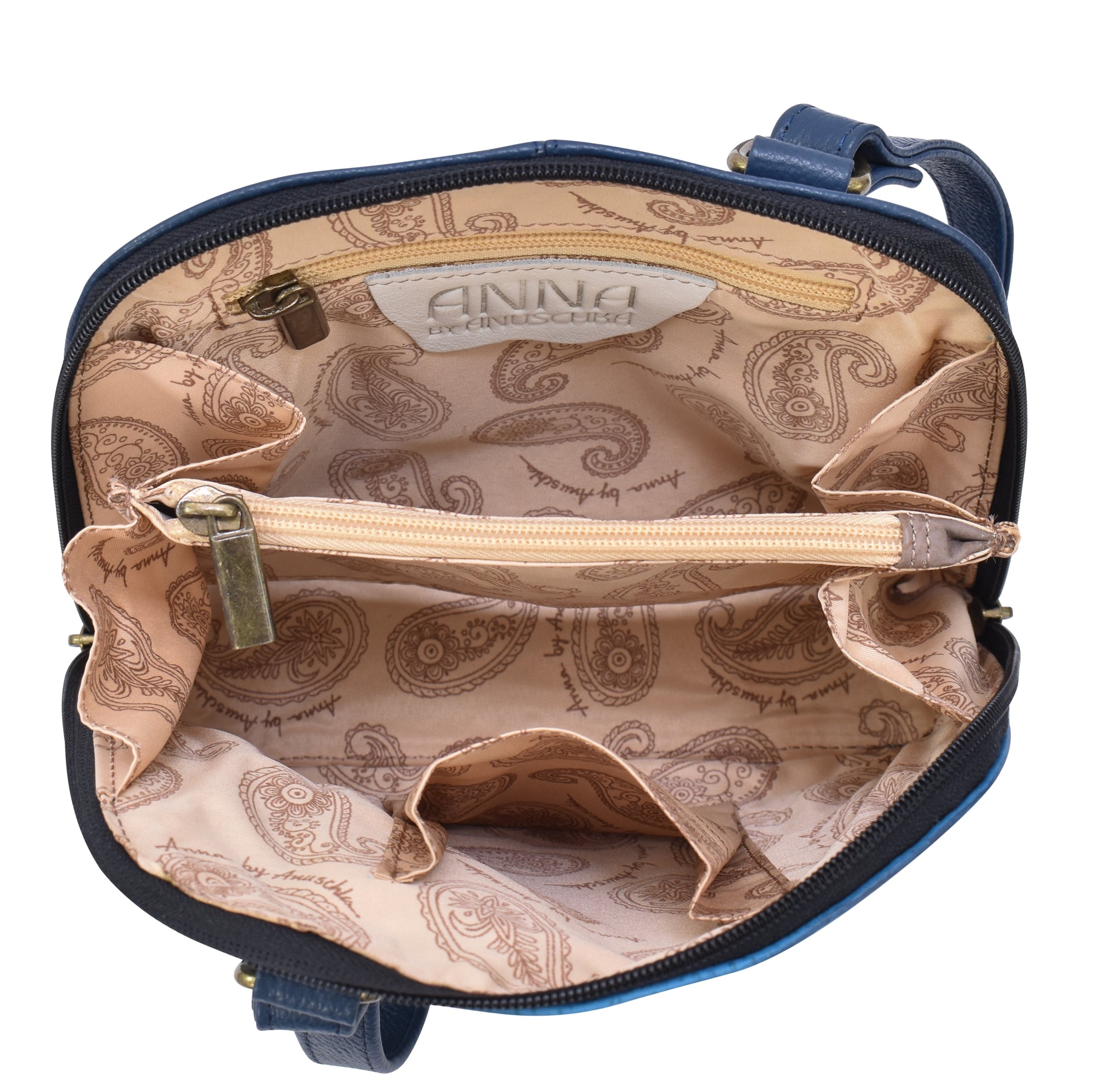 Small Multi Compartment Zip-Around Organizer - 8109