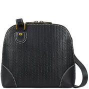 Heritage Leather Small Multi Compartment Zip-Around Organizer - 8109