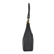 Heritage Leather Large Top Zip Hobo - 8487
