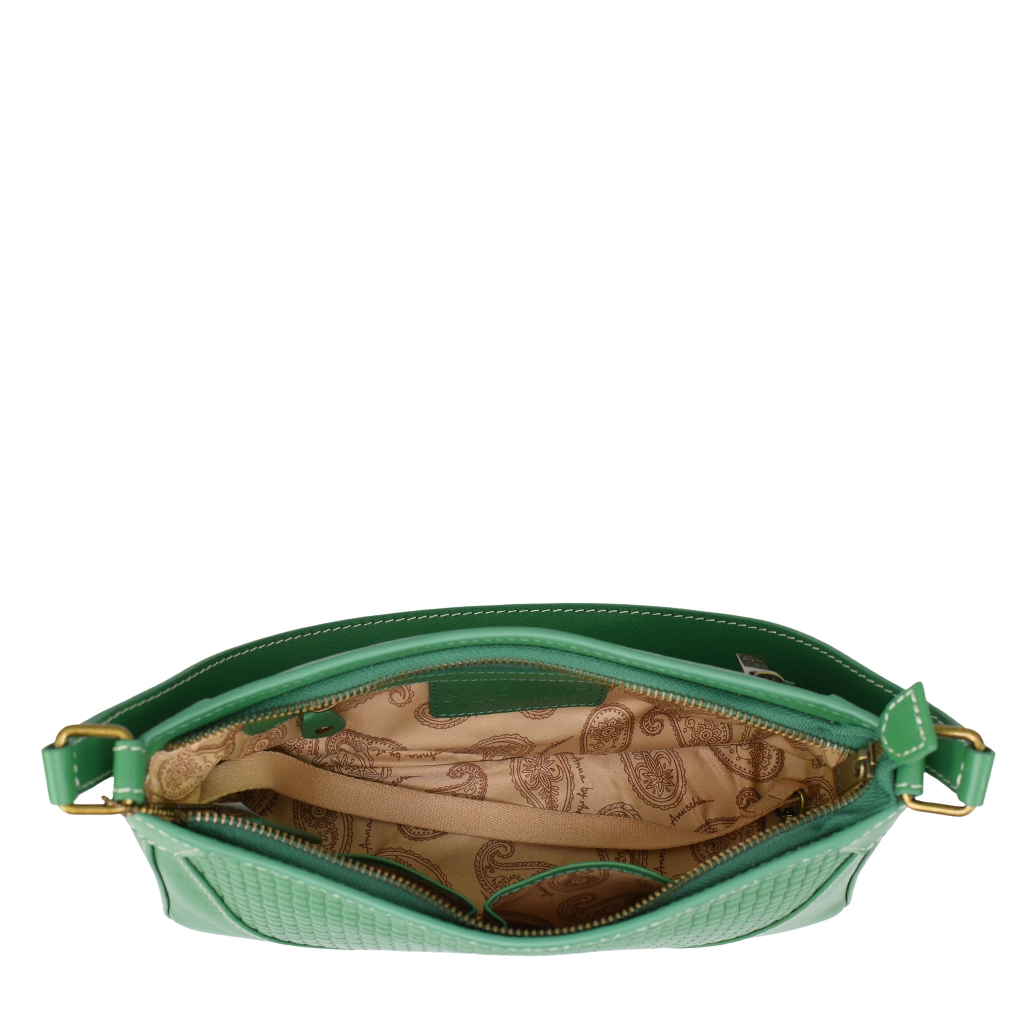 Heritage Leather Medium Shoulder Hobo - 8527