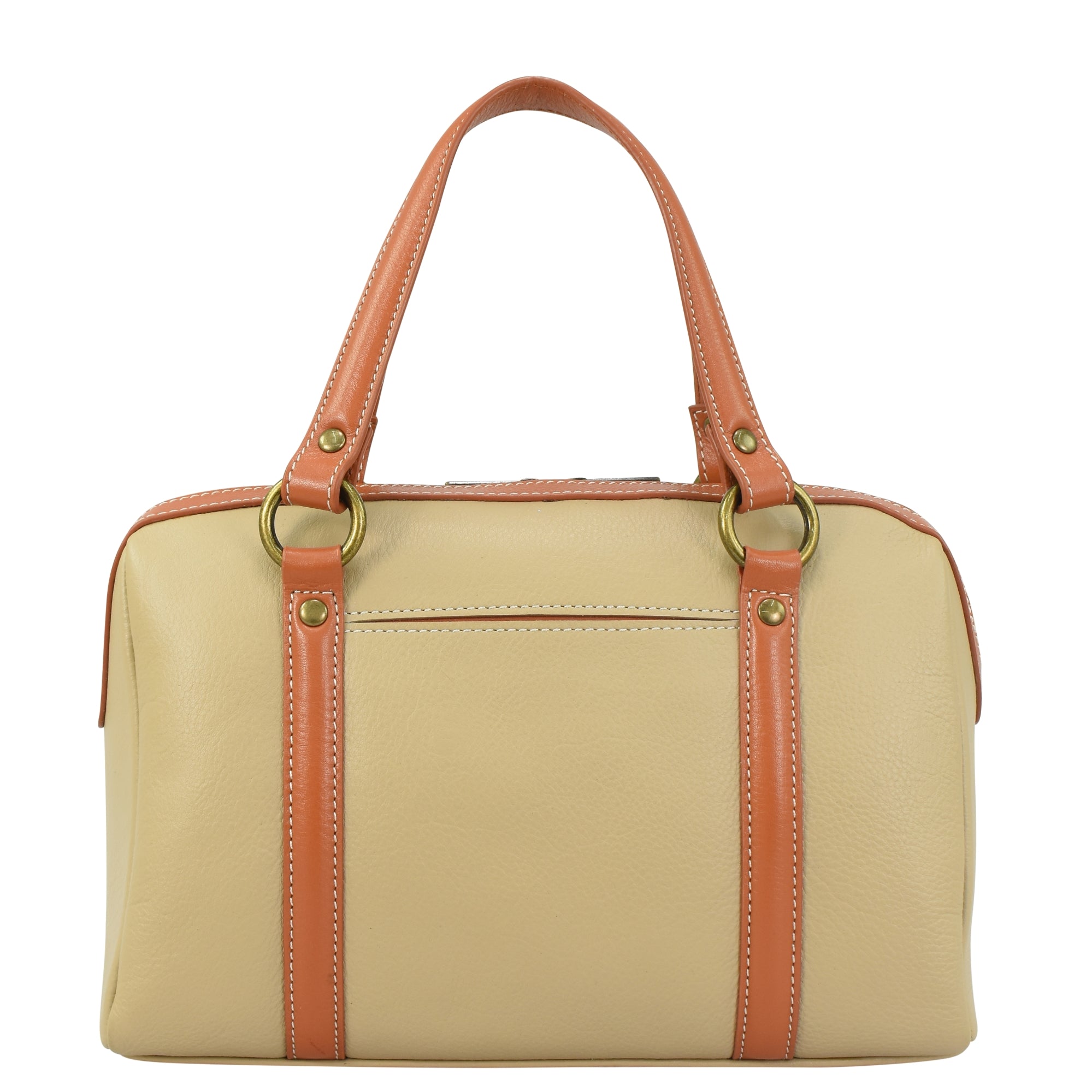 Heritage Leather Large Convertible Satchel - 8535