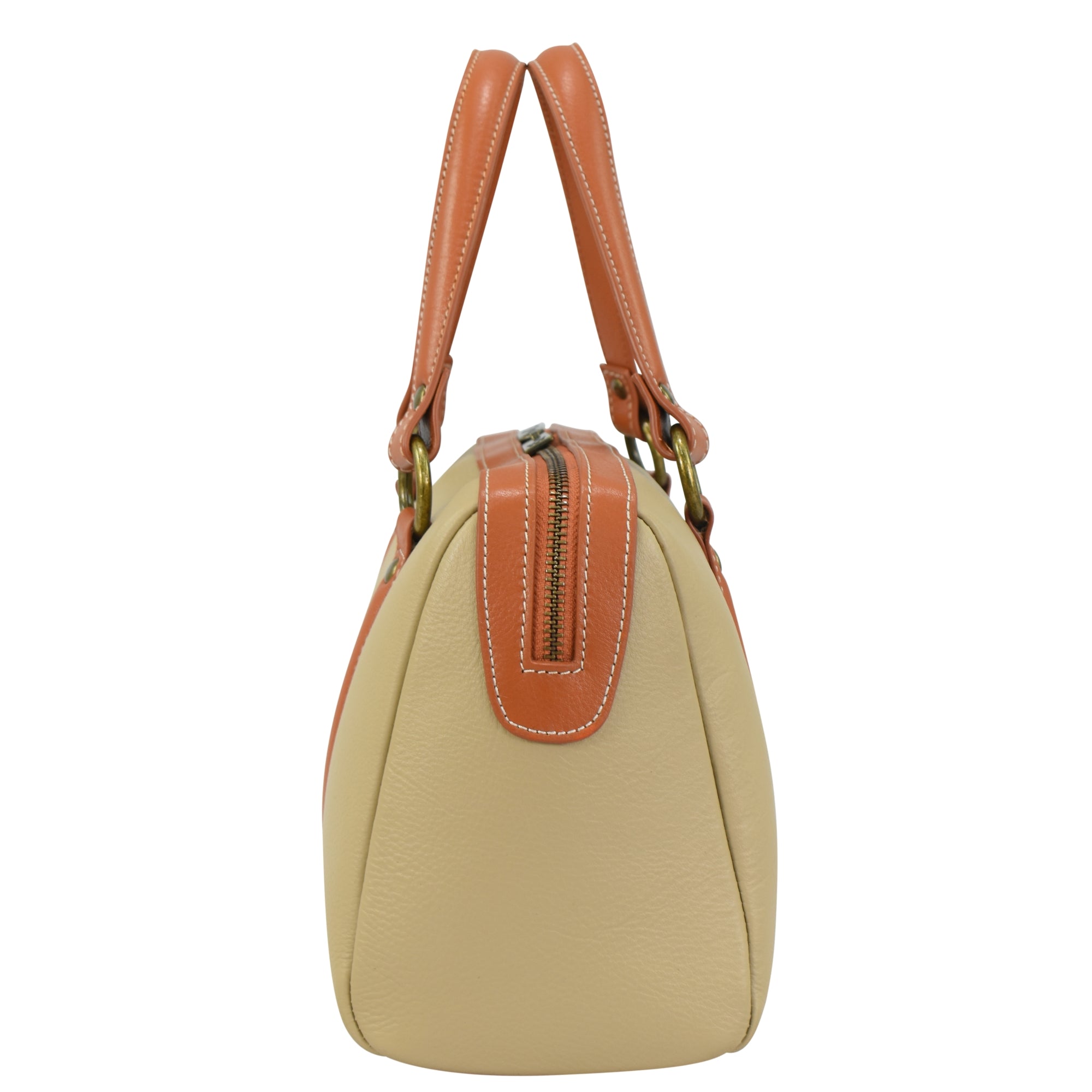 Heritage Leather Large Convertible Satchel - 8535