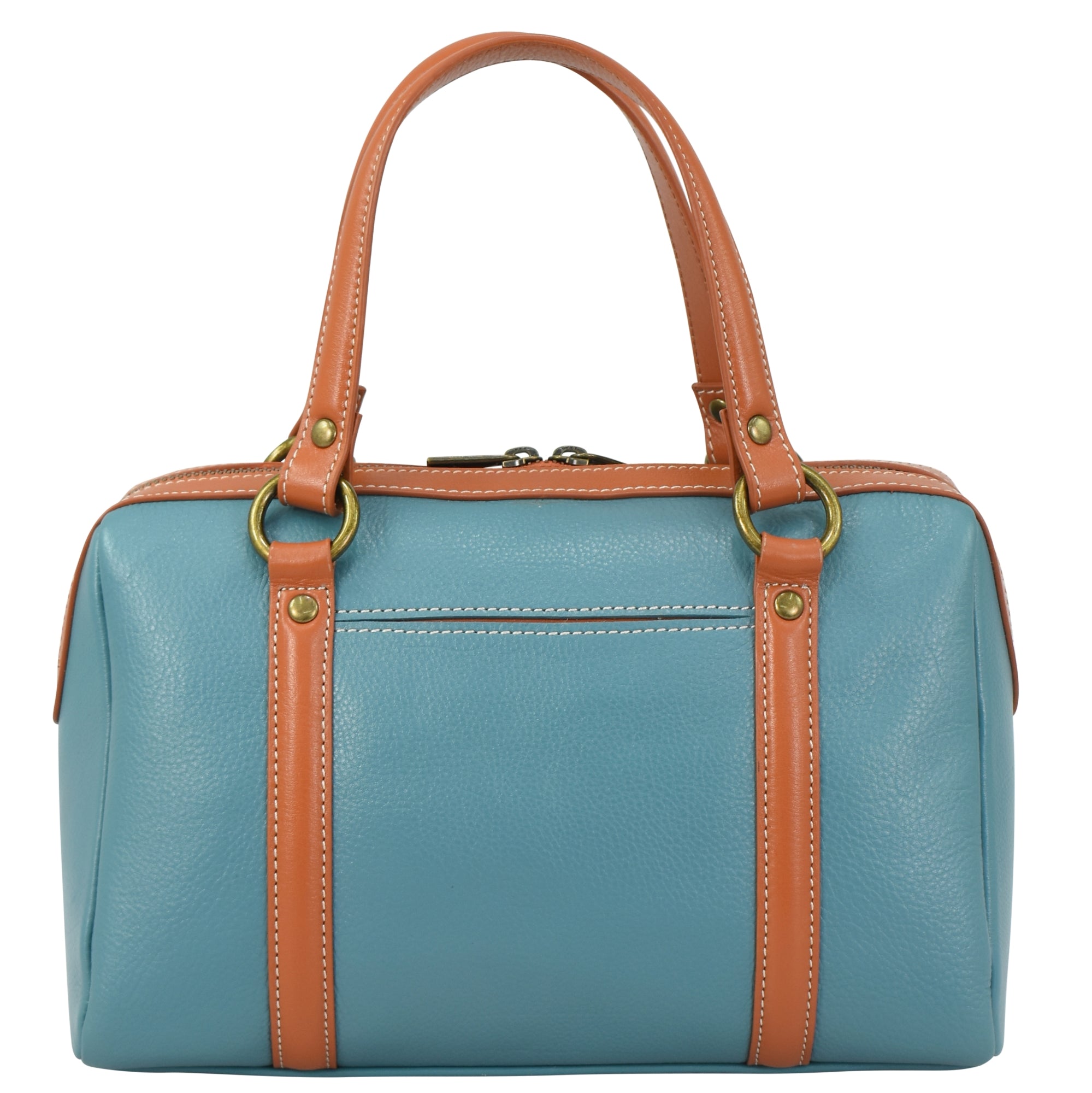 Heritage Leather Large Convertible Satchel - 8535