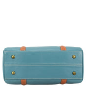 Heritage Leather Large Convertible Satchel - 8535