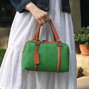 Heritage Leather Large Convertible Satchel - 8535