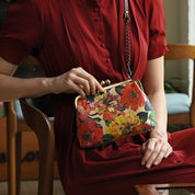 Heritage Leather Crossbody Frame Bag - 8594