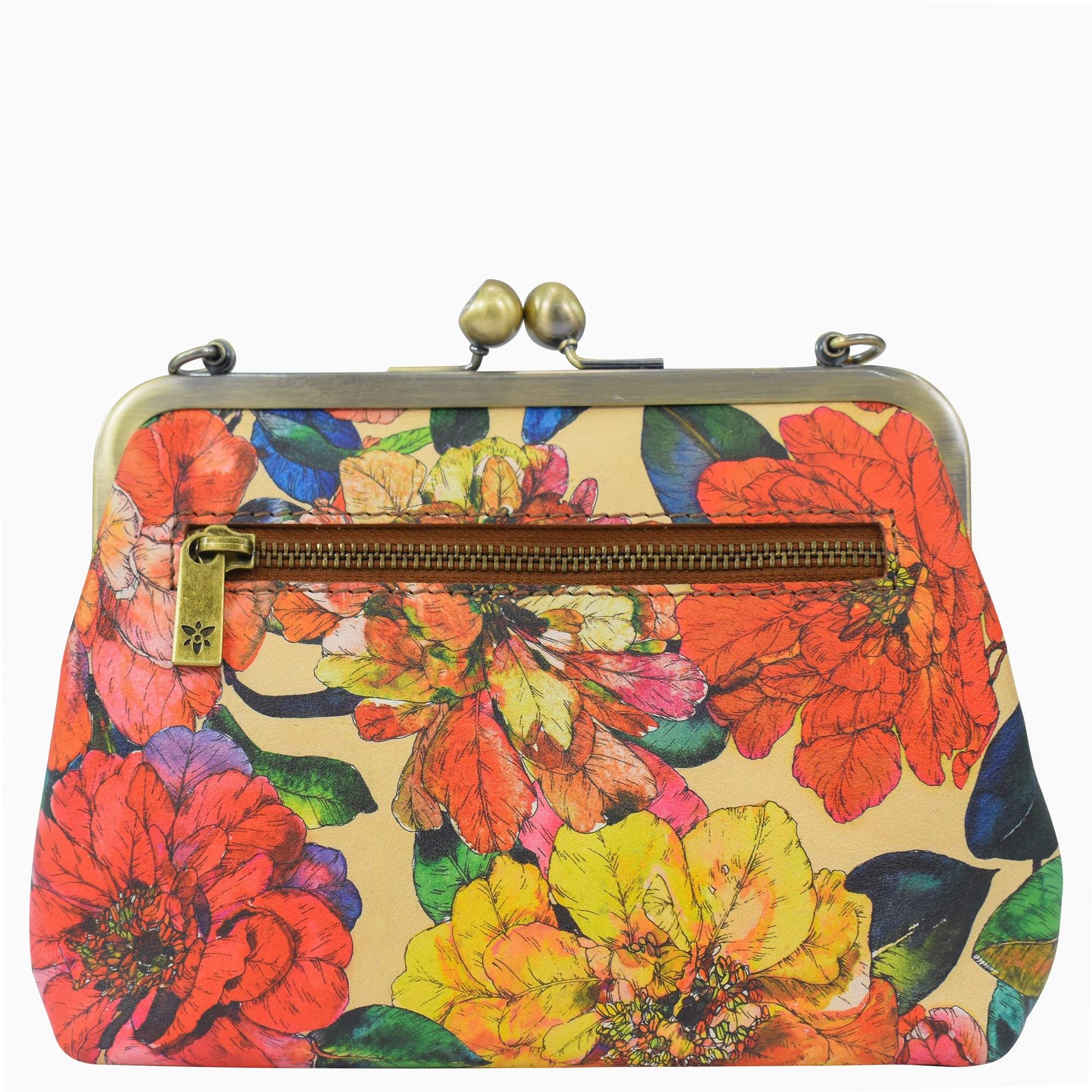 Heritage Leather Crossbody Frame Bag - 8594