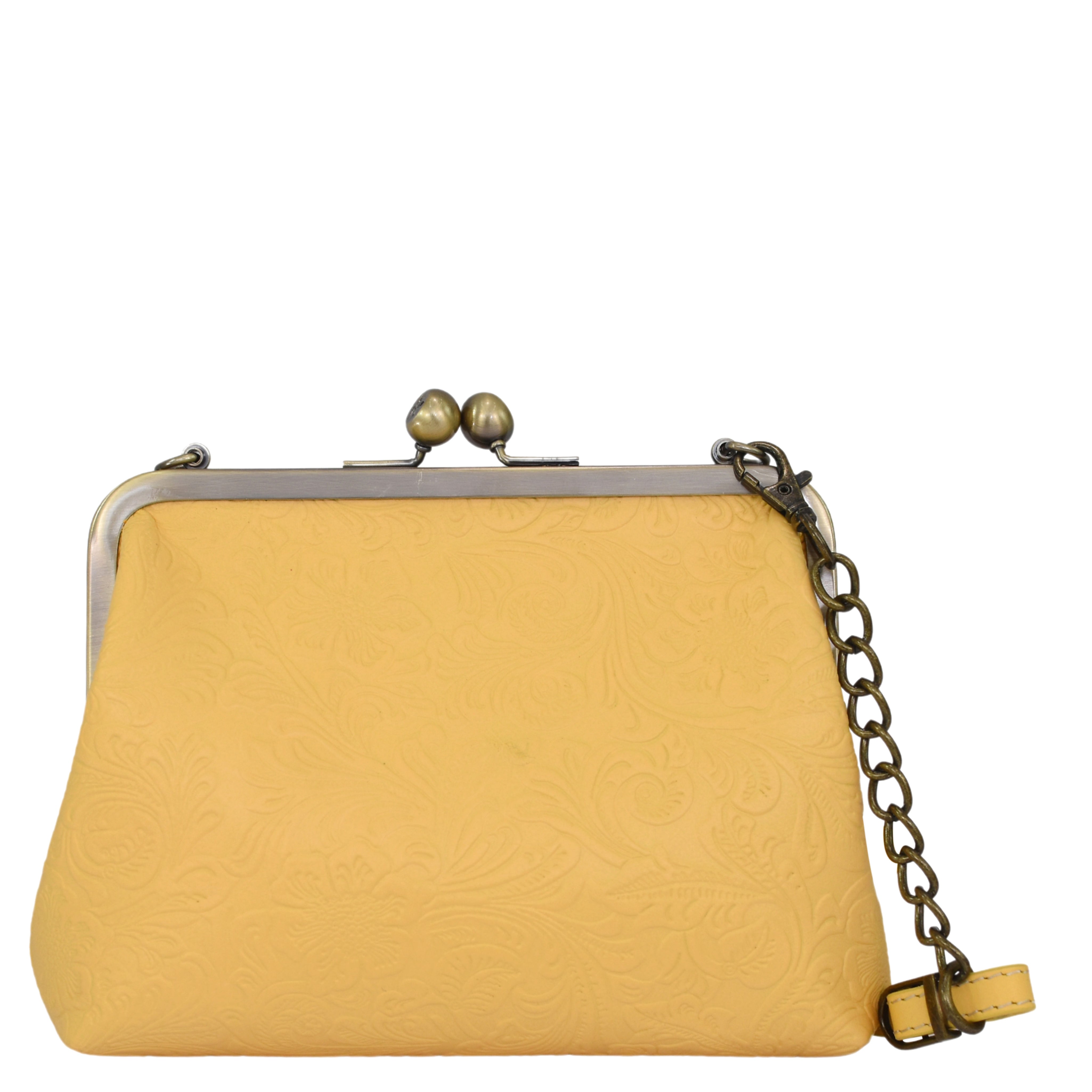 Heritage Leather Crossbody Frame Bag - 8594
