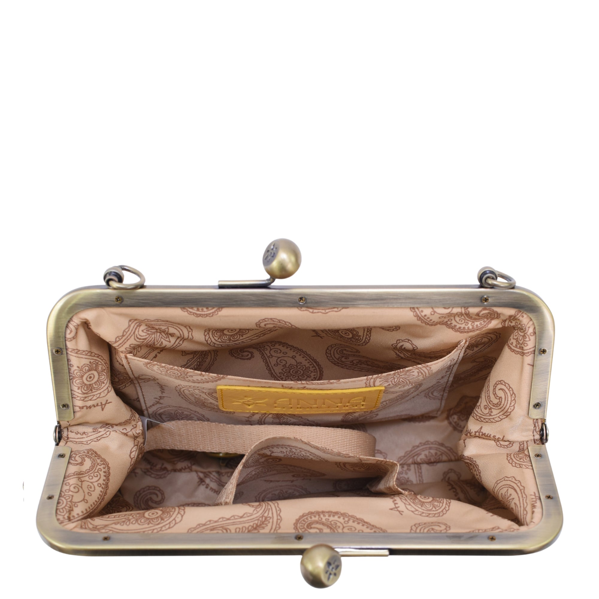 Heritage Leather Crossbody Frame Bag - 8594