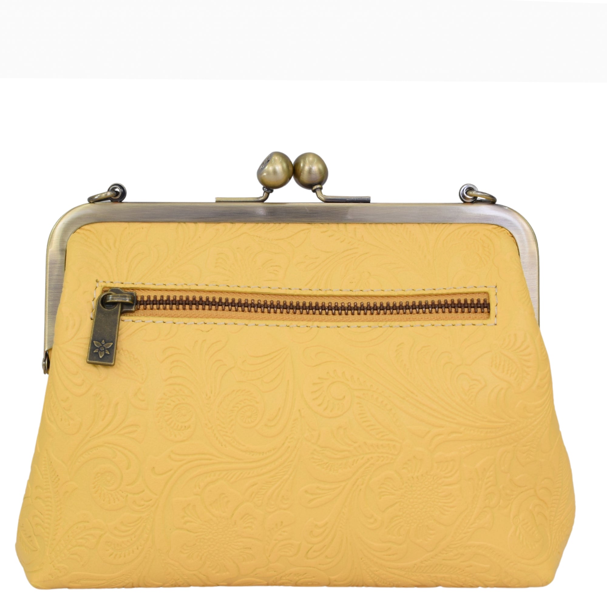 Heritage Leather Crossbody Frame Bag - 8594