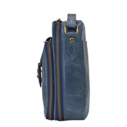 Heritage Leather Organizer Crossbody - 8632