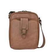 Heritage Leather Organizer Crossbody - 8632