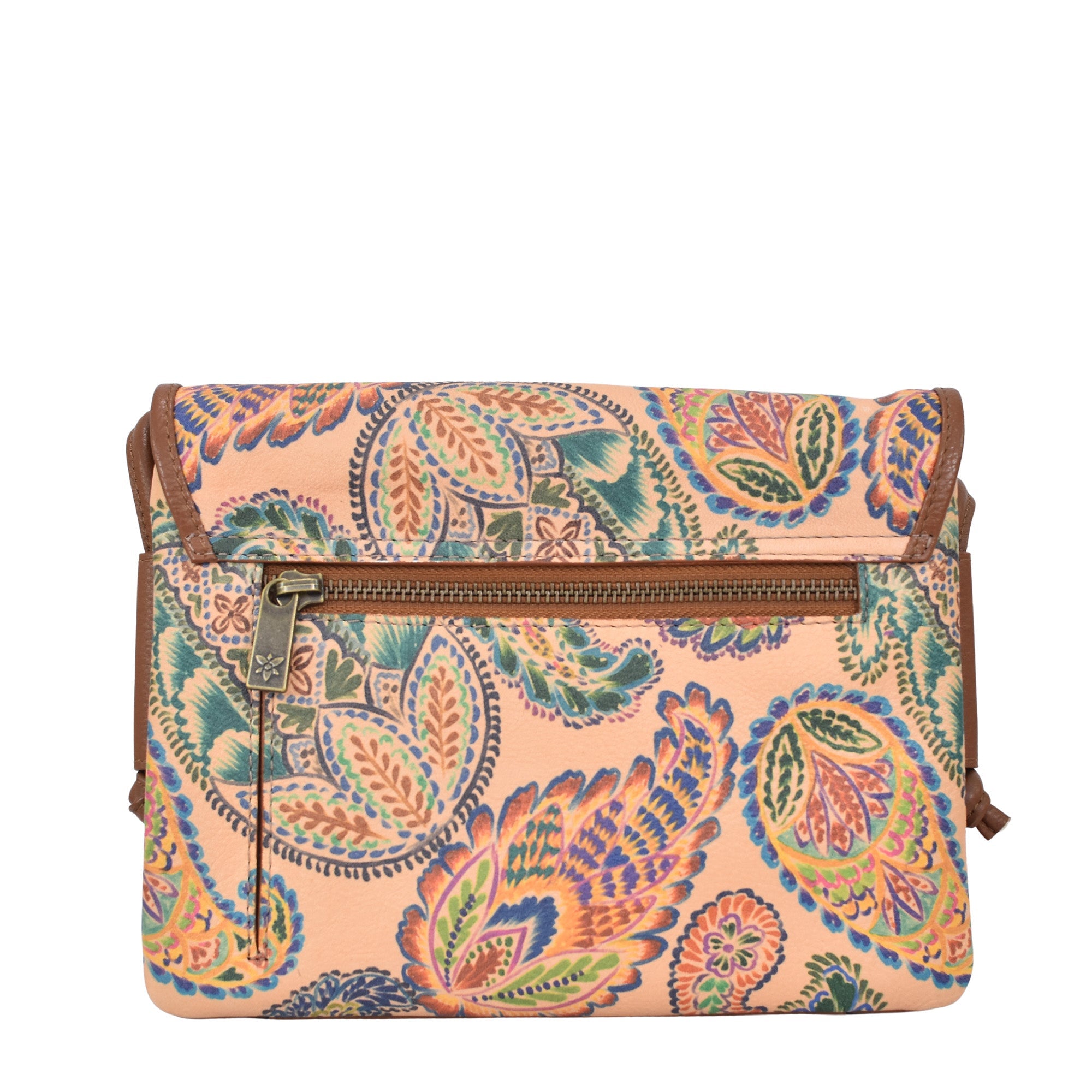Heritage Leather Flap Crossbody - 8633