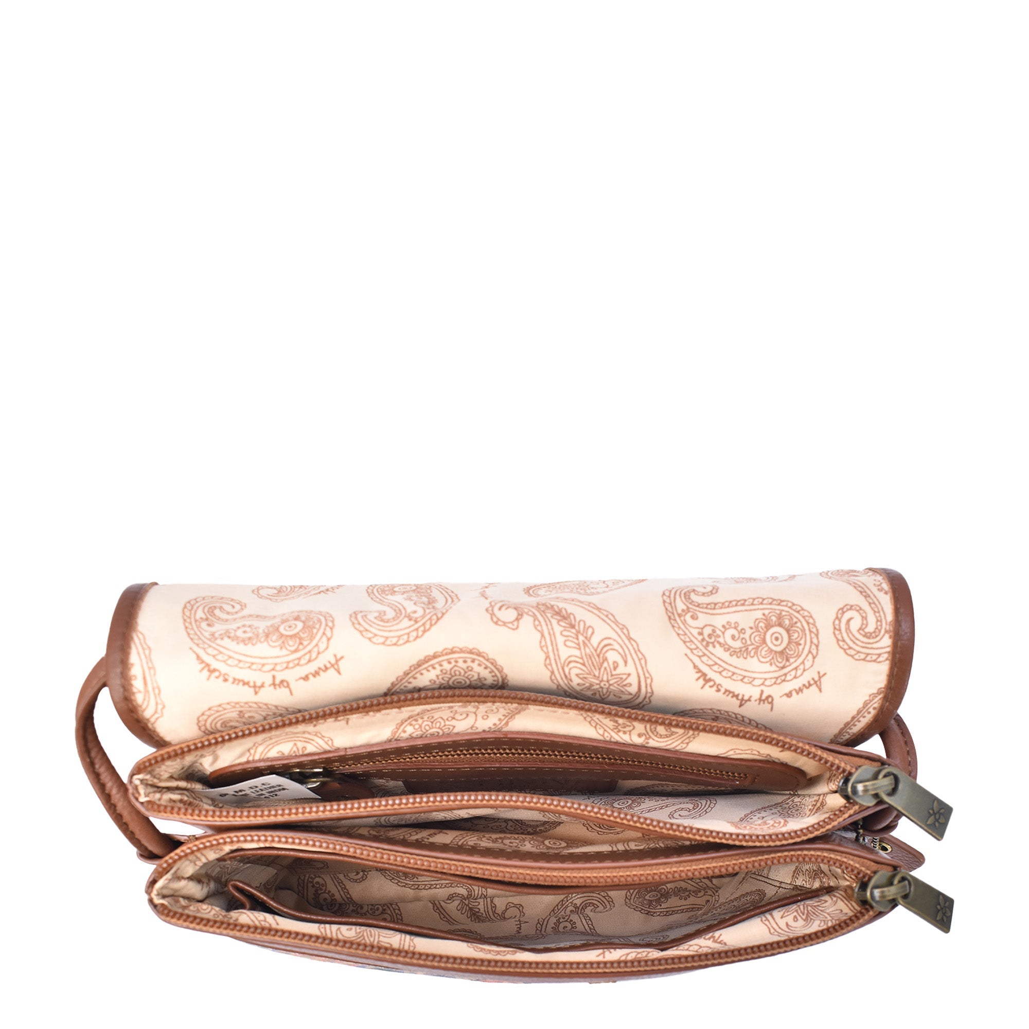 Heritage Leather Flap Crossbody - 8633