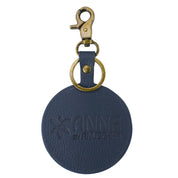Painted Leather Bag Charm - K0013