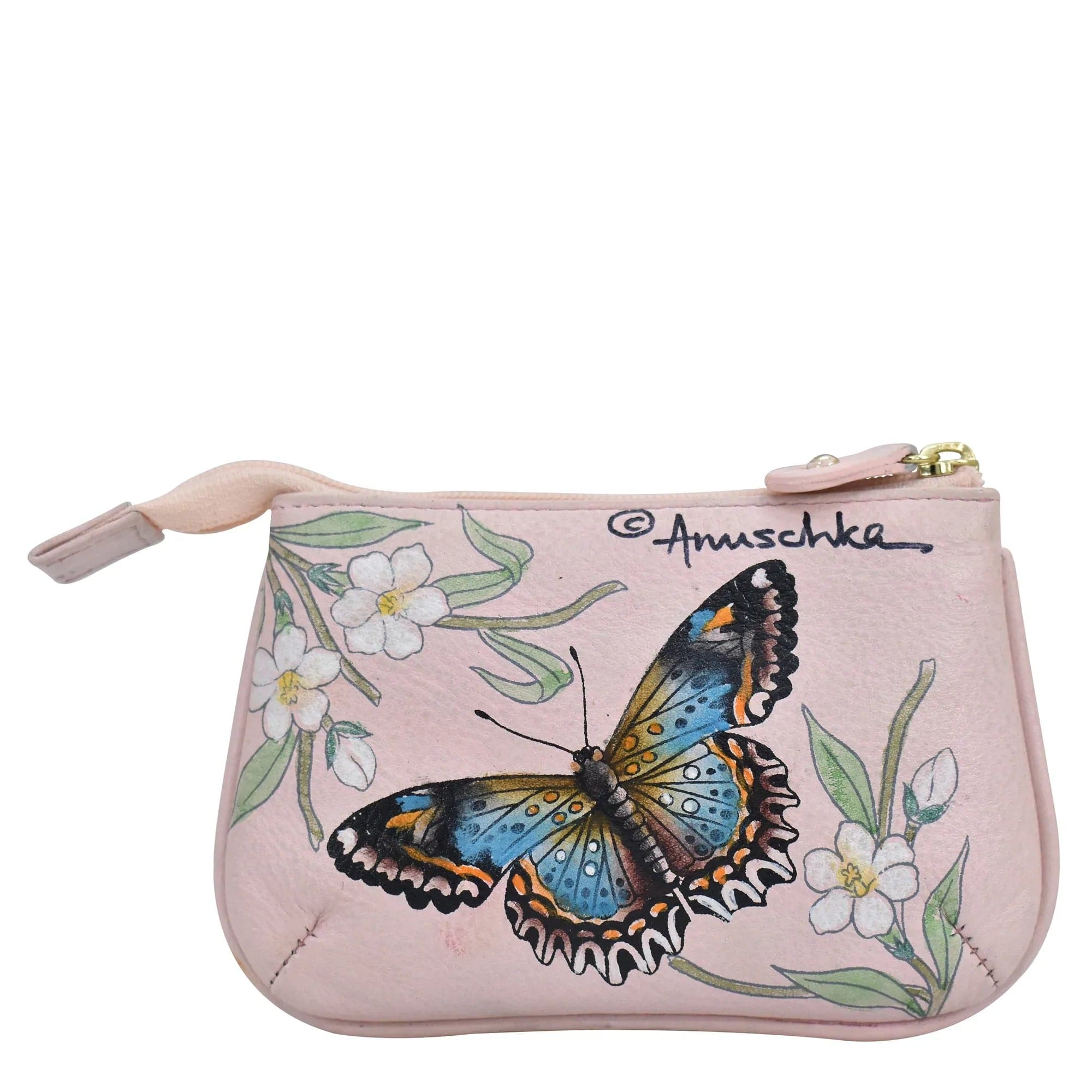Butterfly Melody Medium Zip Pouch - 1107