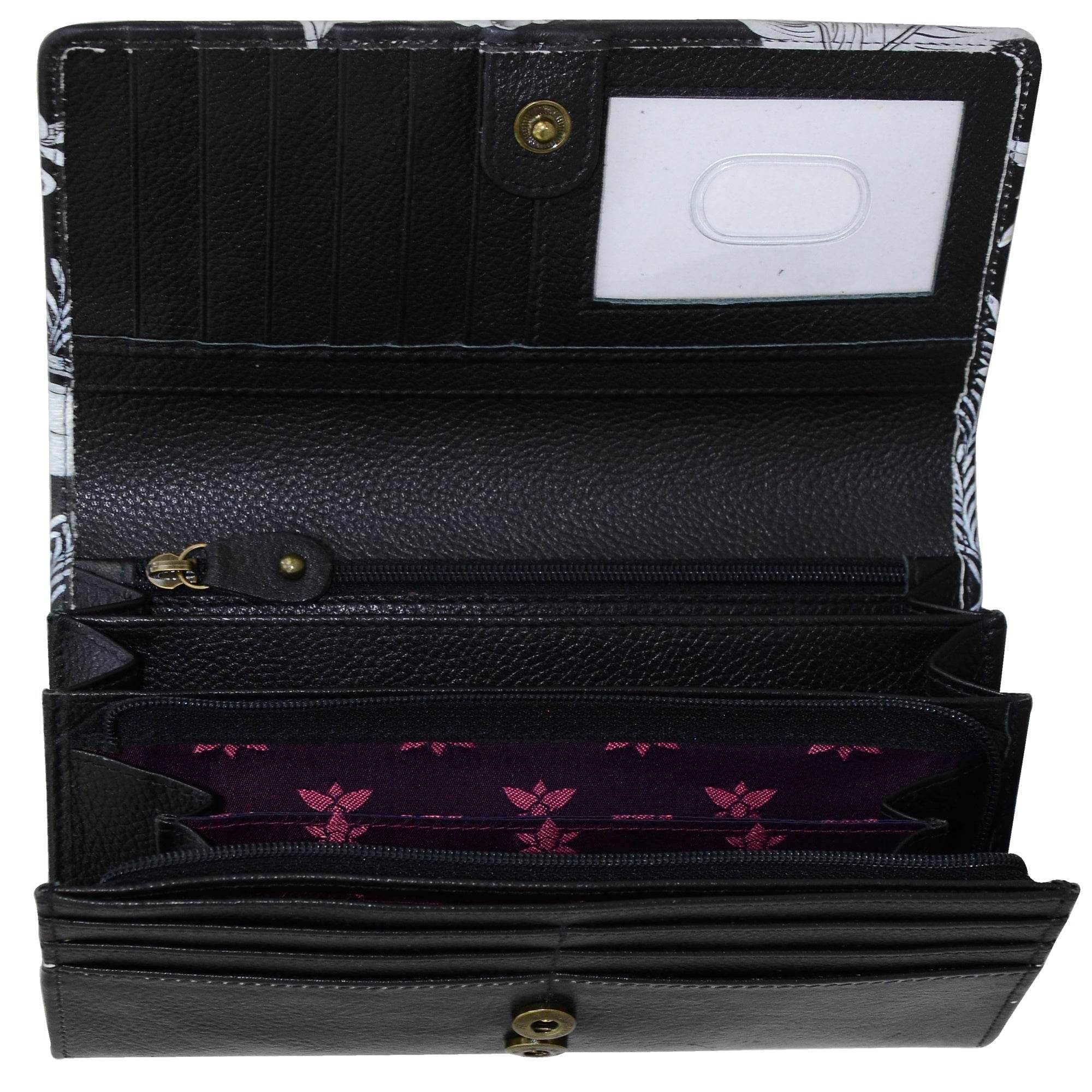 Accordion Flap Wallet - 1112 - Anuschka (IN)