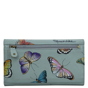 Three Fold Clutch - 1136| Anuschka Leather India
