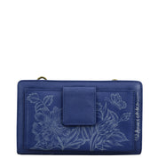 Organizer Wallet Crossbody - 1149| Anuschka Leather India