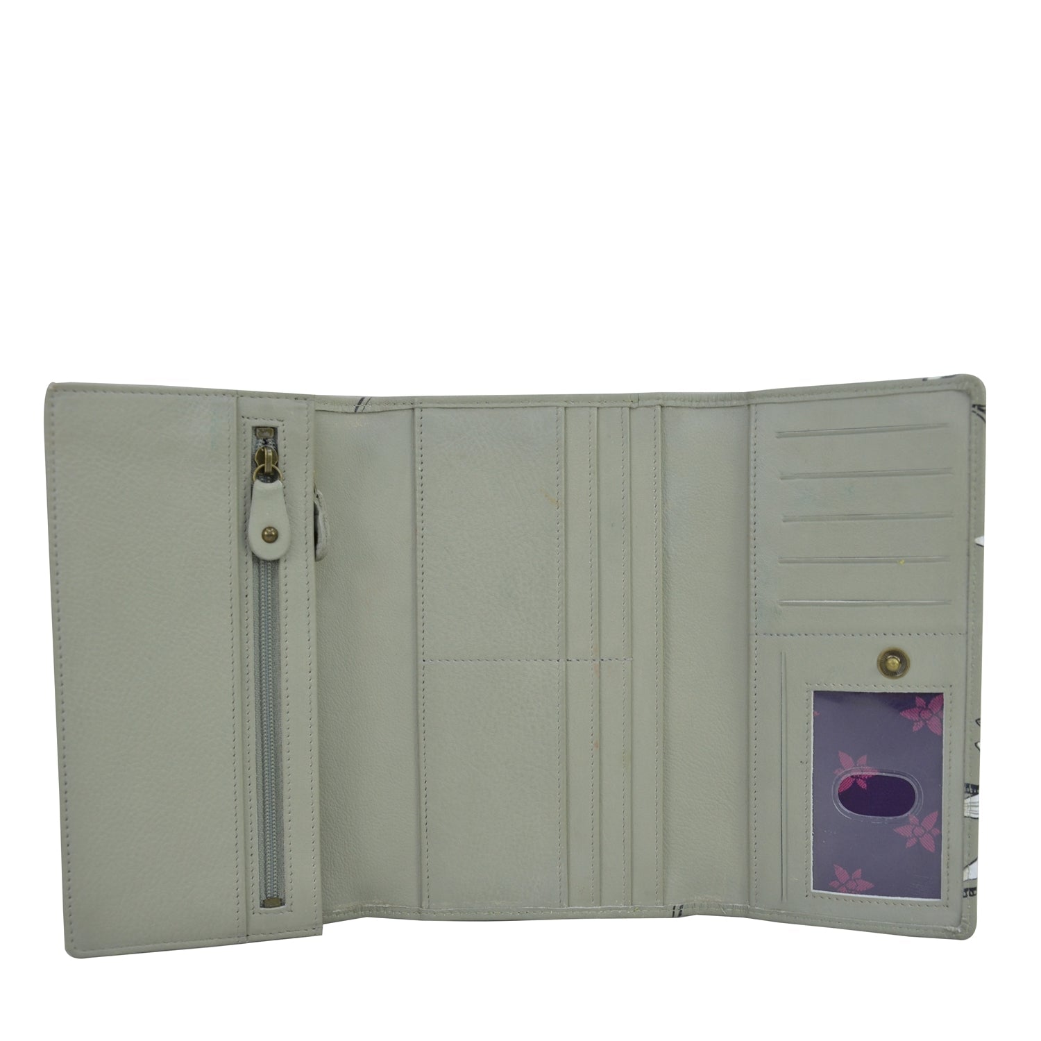 Three Fold Wallet - 1150| Anuschka Leather India