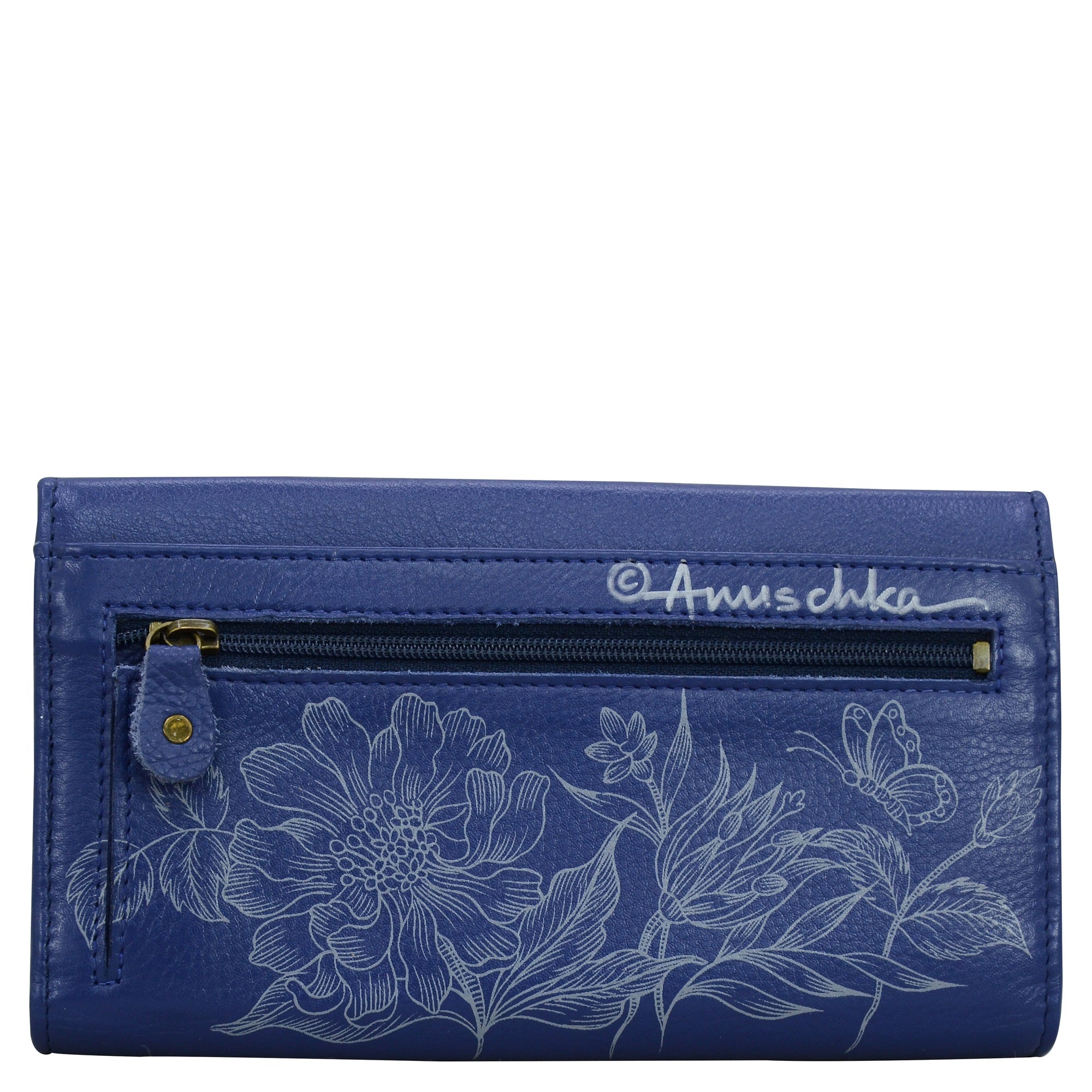 Three Fold Wallet - 1150| Anuschka Leather India