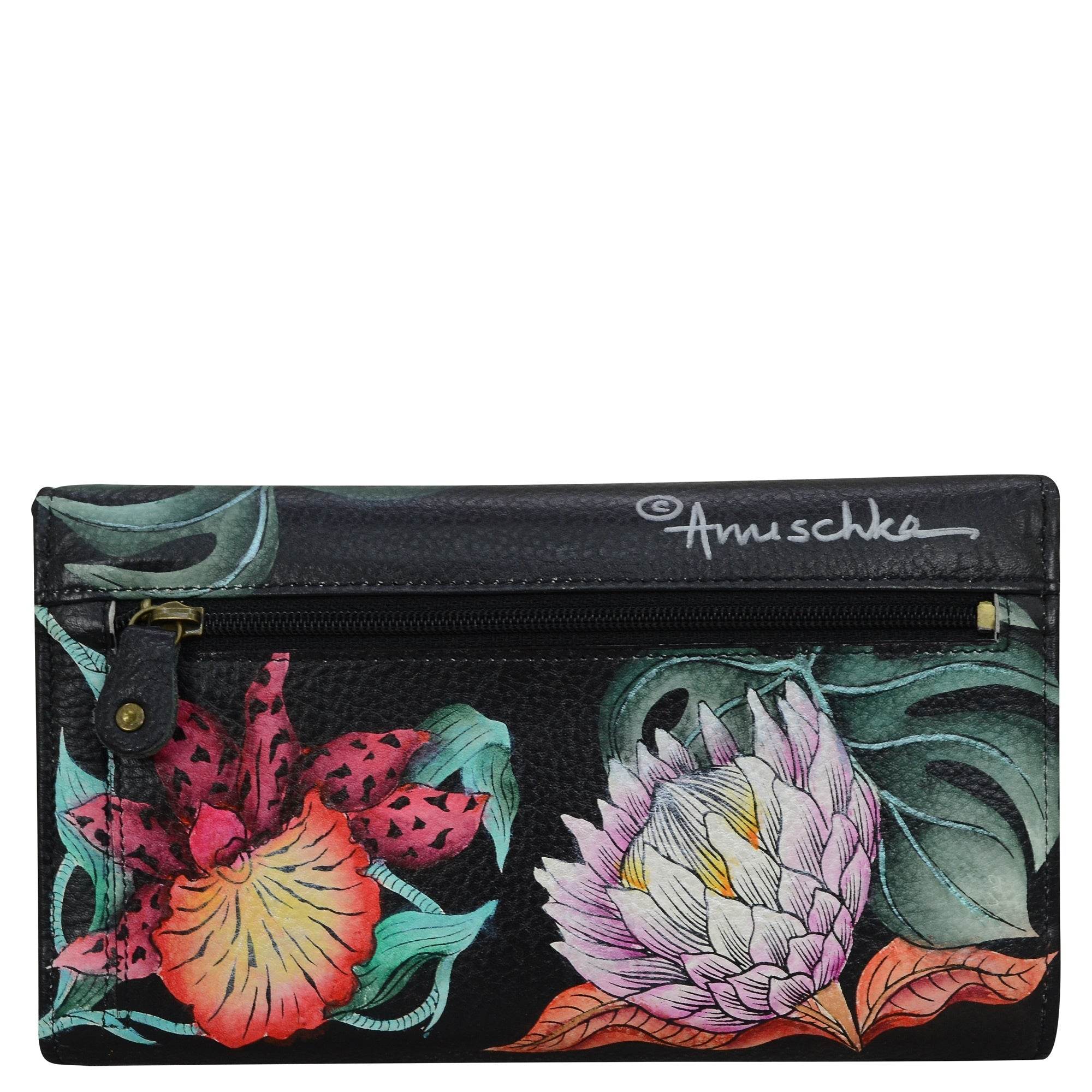 Checkbook Clutch with RFID - 1153 - Anuschka (IN)
