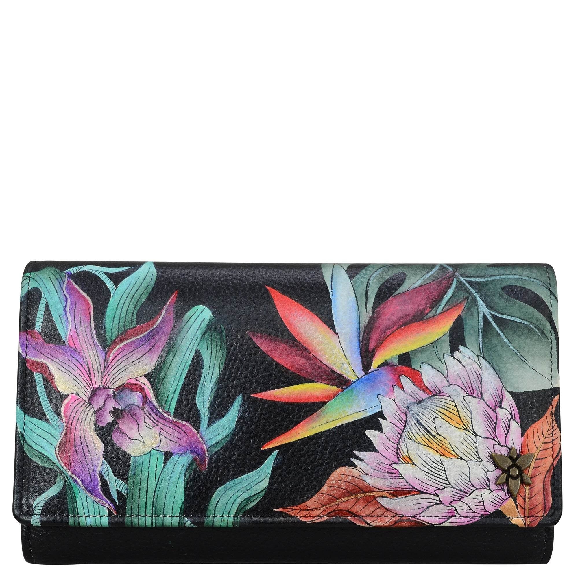 Checkbook Clutch with RFID - 1153 - Anuschka (IN)