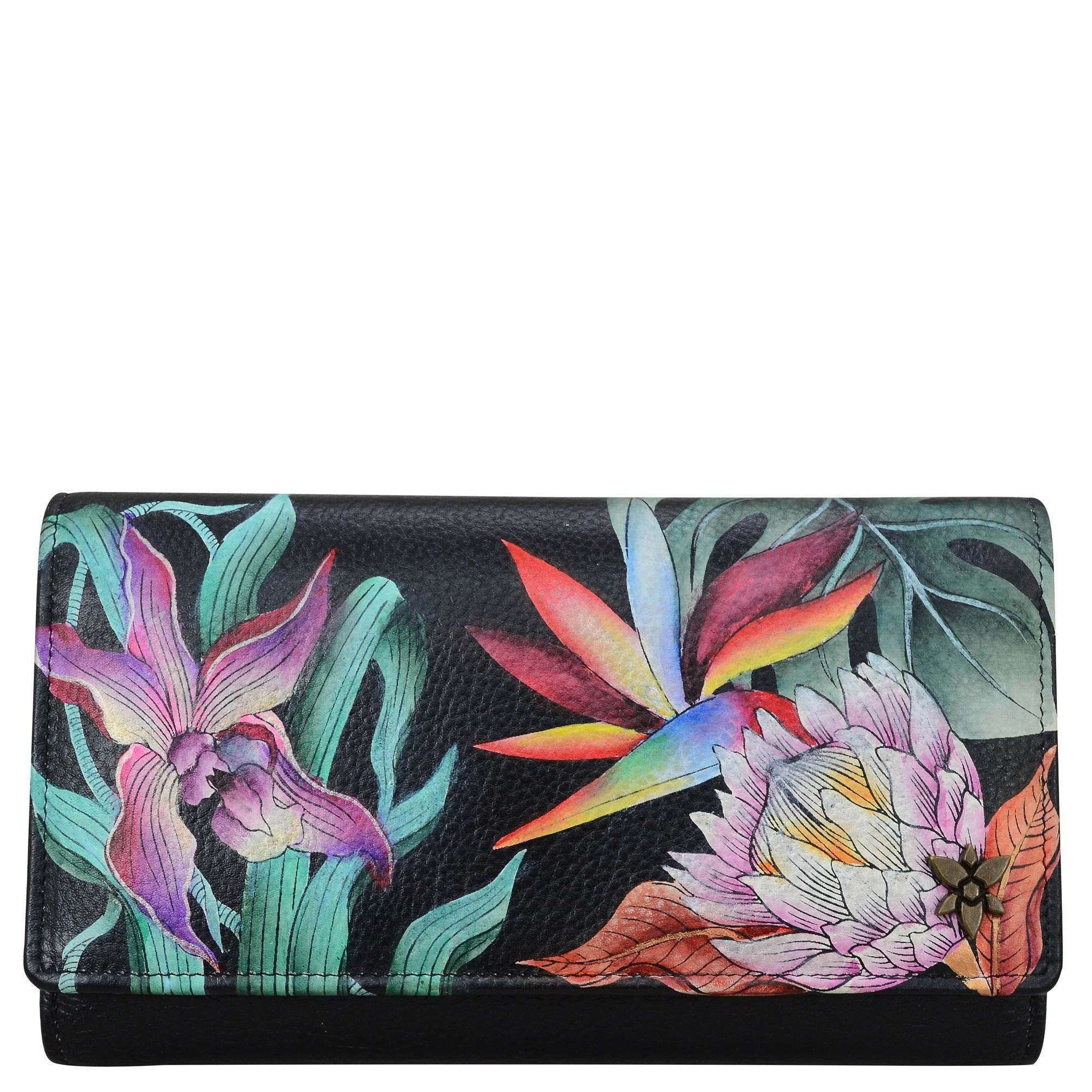 Checkbook Clutch with RFID - 1153 - Anuschka (IN)