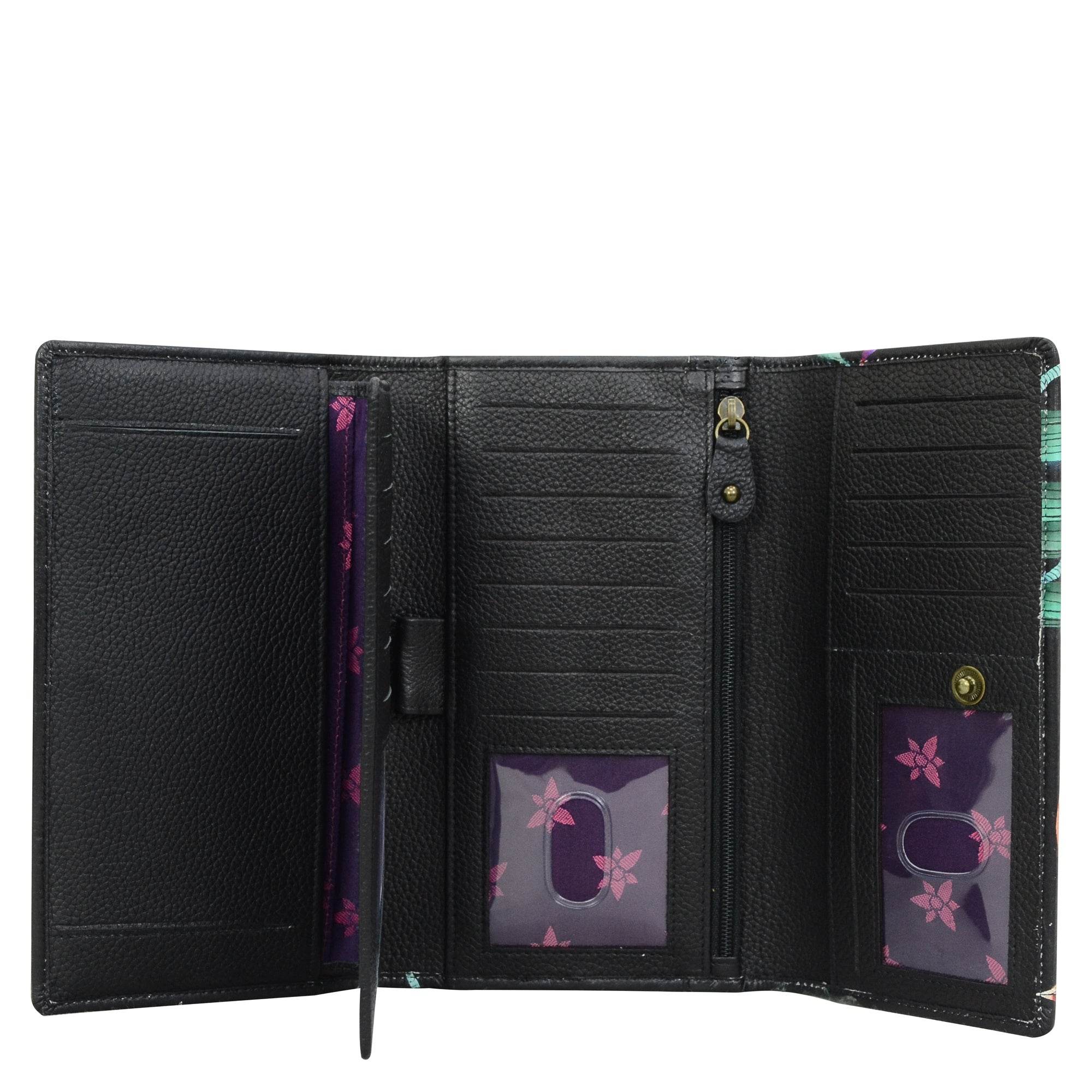 Checkbook Clutch with RFID - 1153 - Anuschka (IN)
