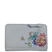 Two-Fold Small Organizer Wallet - 1166| Anuschka Leather India