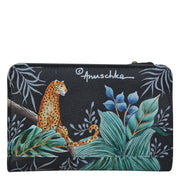 Two-Fold Small Organizer Wallet - 1166| Anuschka Leather India