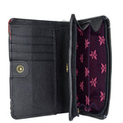 Two-Fold Small Organizer Wallet - 1166| Anuschka Leather India