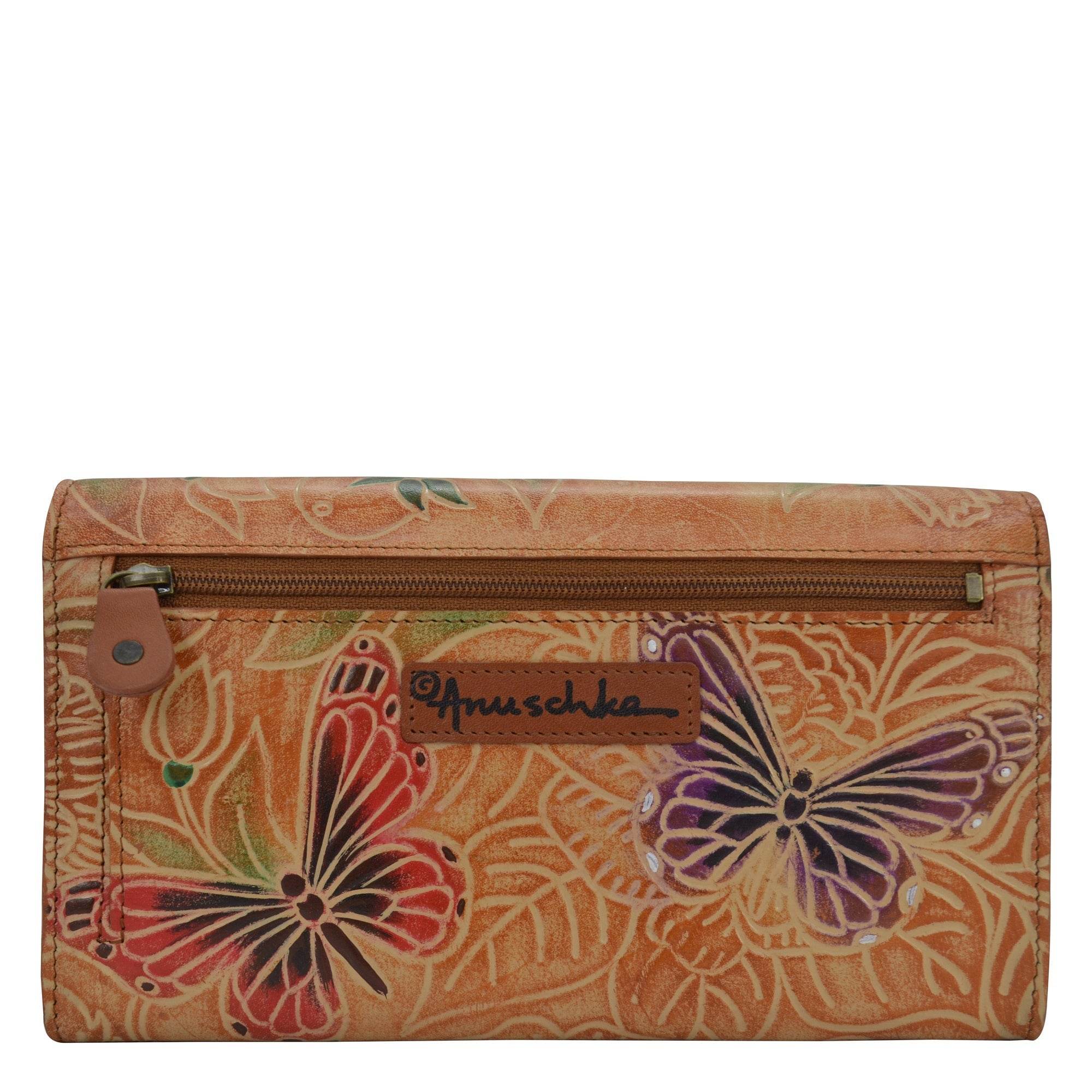 Accordion Flap Wallet - 1174 - Anuschka (IN)