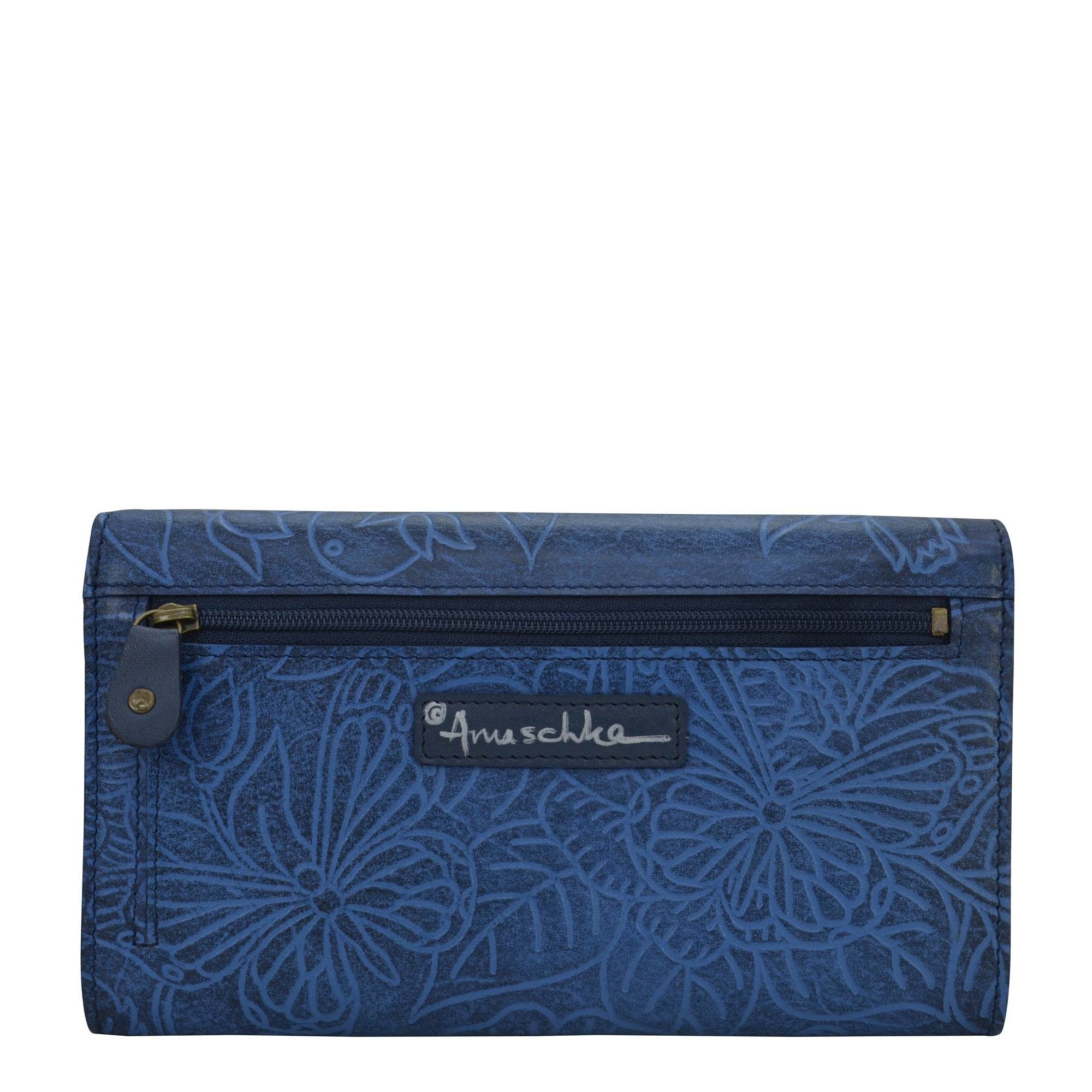 Accordion Flap Wallet - 1174 - Anuschka (IN)