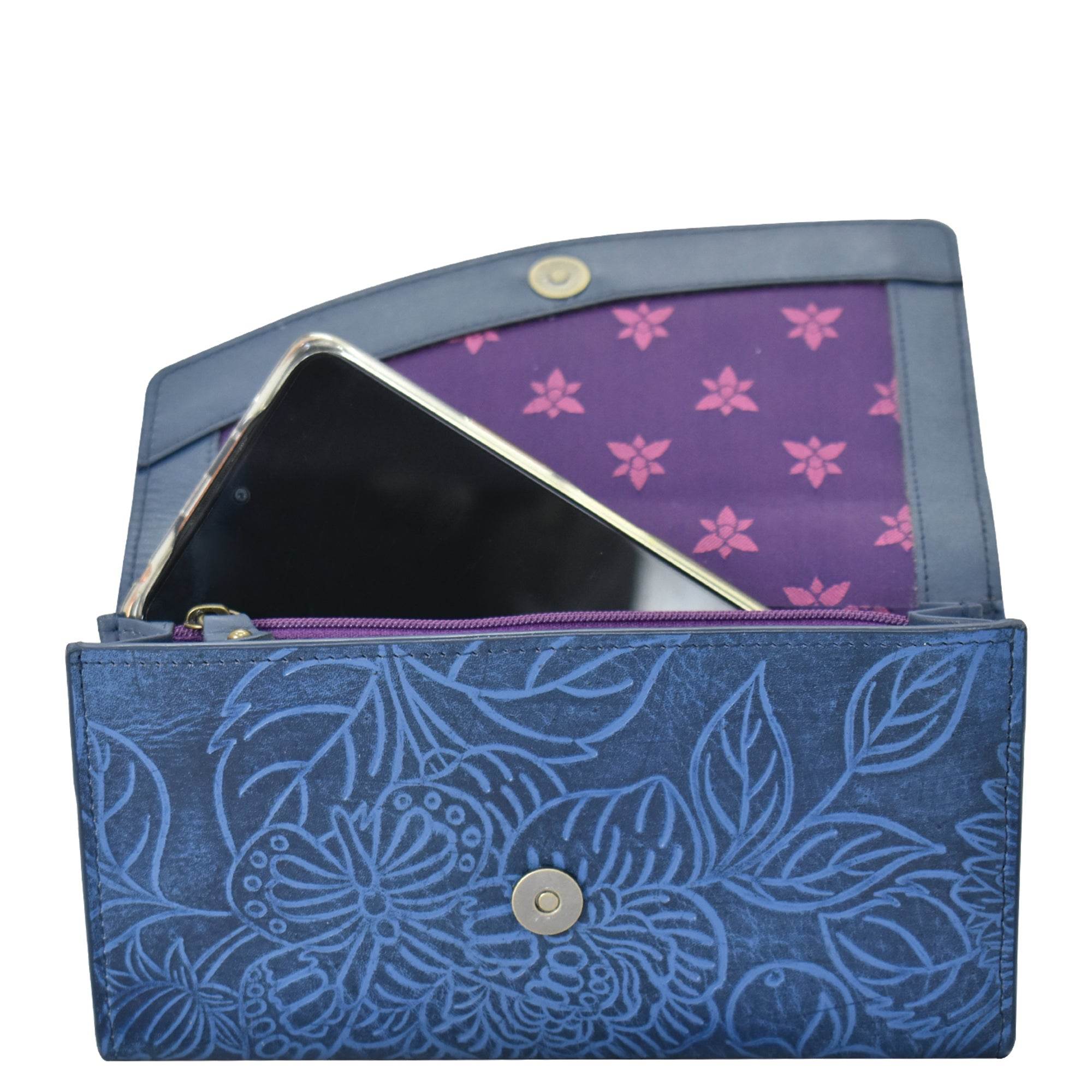 Accordion Flap Wallet - 1174 - Anuschka (IN)